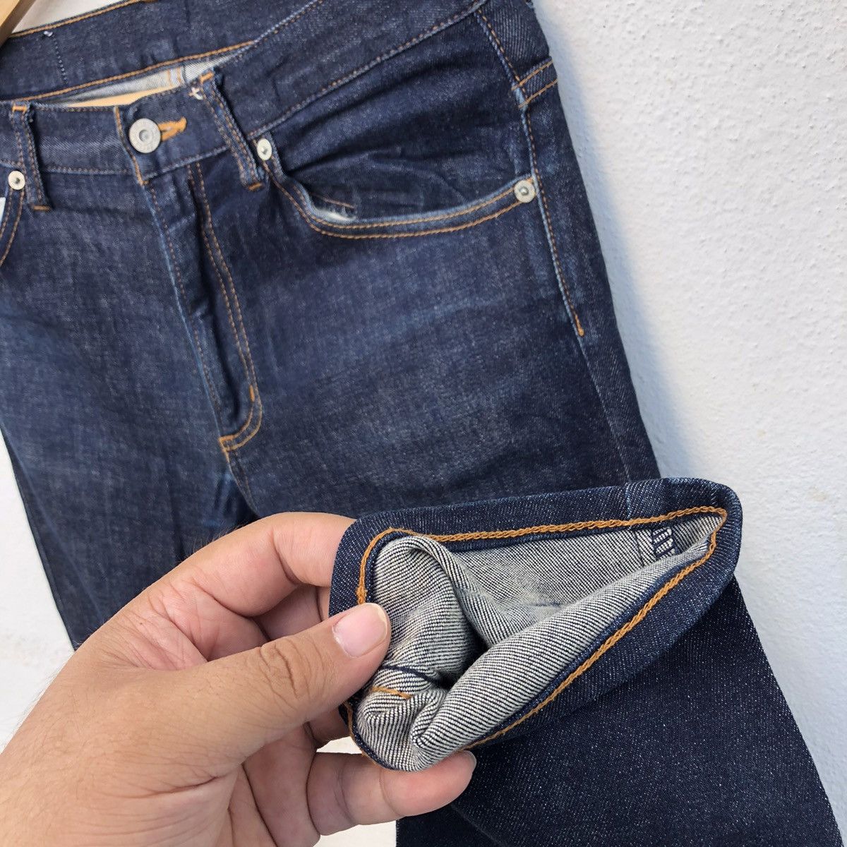Japanese Brand JOURNAL STANDARD DENIM JEANS PANTS NICE DESIGN Size US 31 - 7 Thumbnail