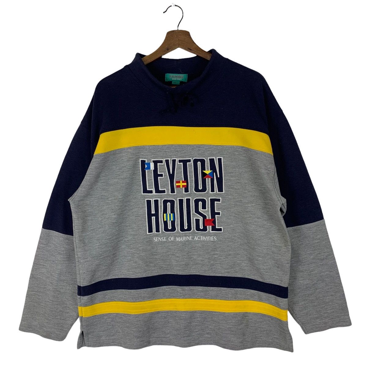 Versus Leyton House Spellout Jumper Crewneck Sweatshirt Size US L / EU 52-54 / 3 - 1 Thumbnail