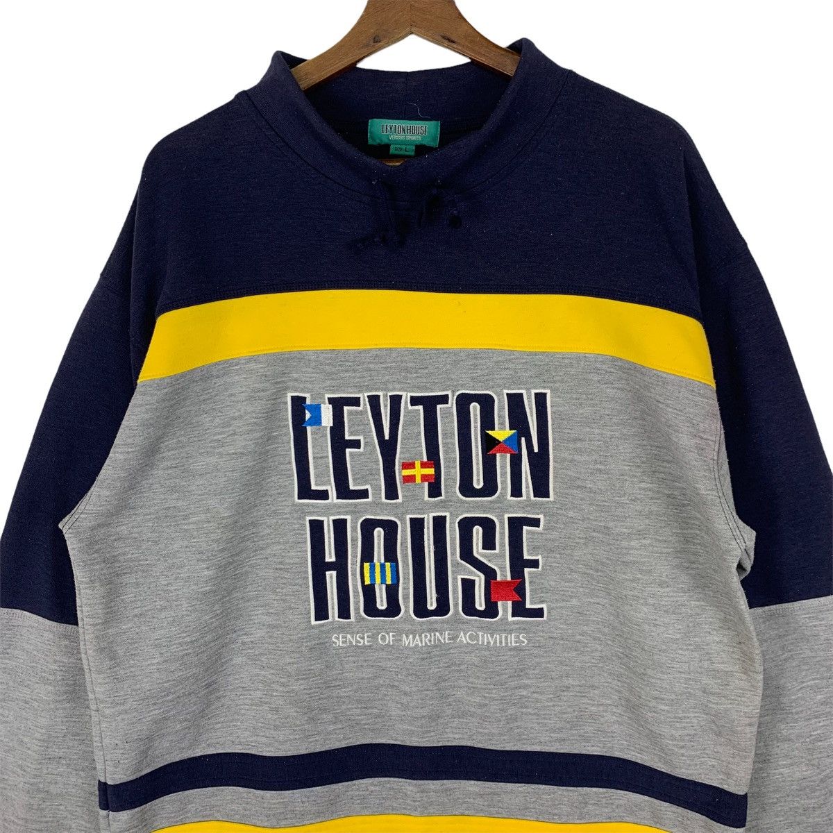 Versus Leyton House Spellout Jumper Crewneck Sweatshirt Size US L / EU 52-54 / 3 - 2 Thumbnail