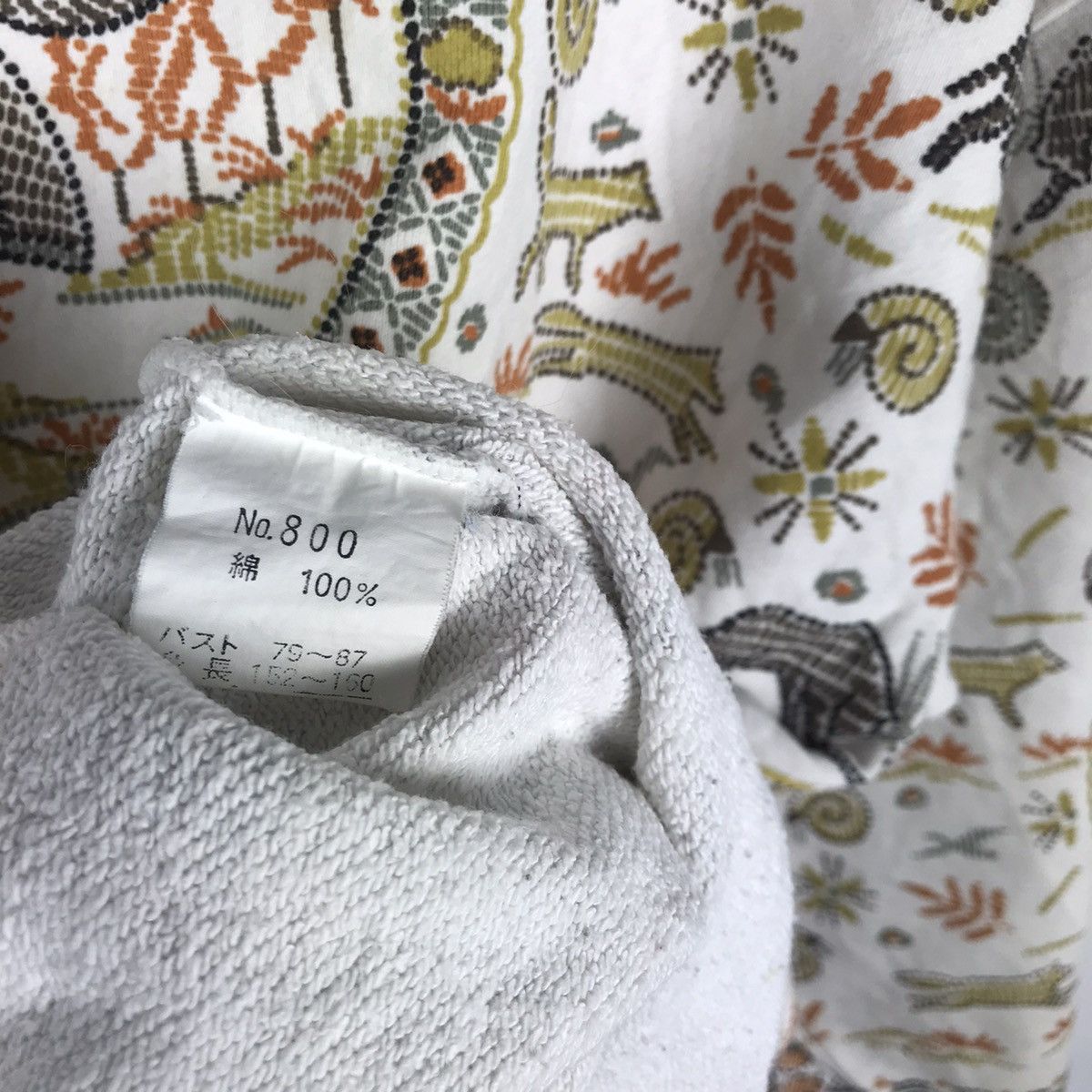 Japanese Brand Vintage Ripes Full Printed Sweatshirt Size US L / EU 52-54 / 3 - 5 Thumbnail