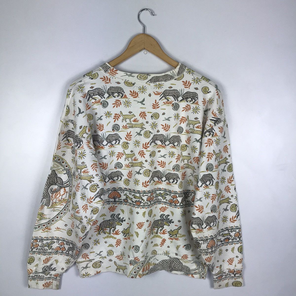 Japanese Brand Vintage Ripes Full Printed Sweatshirt Size US L / EU 52-54 / 3 - 6 Thumbnail