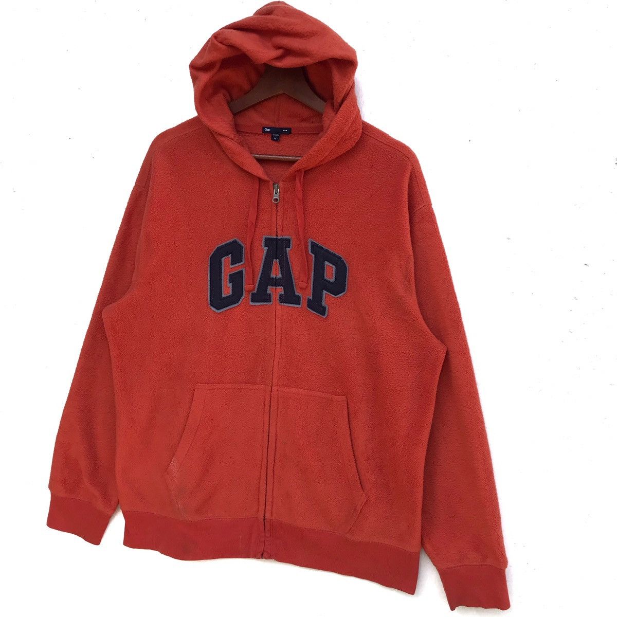 Gap Vintage Gap Hoodie Fleece Sweatshirt Size US XL / EU 56 / 4 - 2 Thumbnail