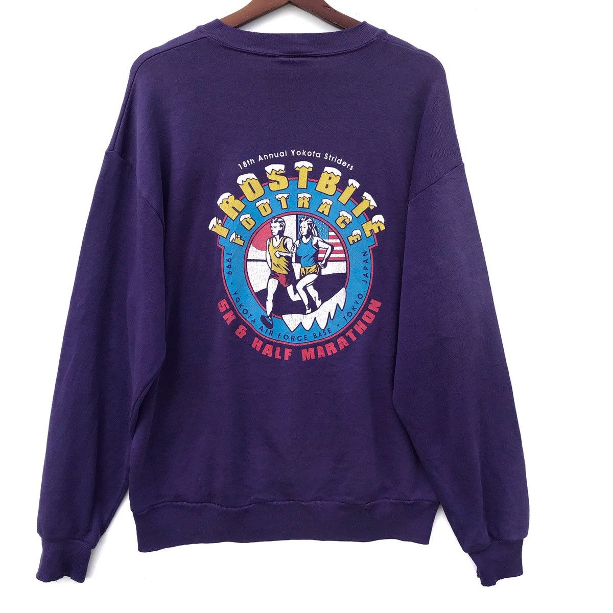 Jerzees Vintage Jerzees BigLogo Crewneck Sweatshirt Size US L / EU 52-54 / 3 - 1 Thumbnail