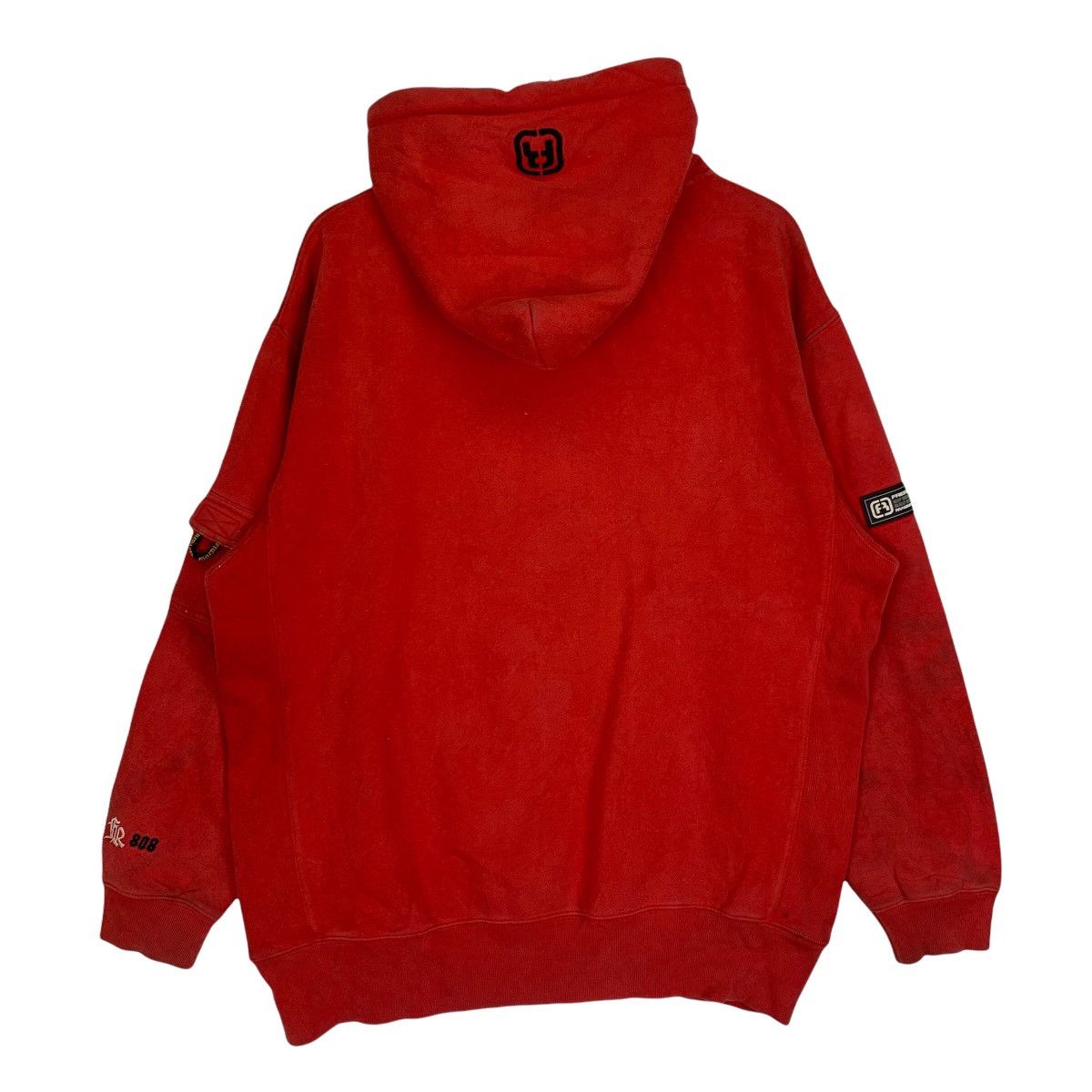 Japanese Brand Vintage Freaky Massive Spellout BigLogo Hoodie Sweatshirt Size US L / EU 52-54 / 3 - 6 Thumbnail