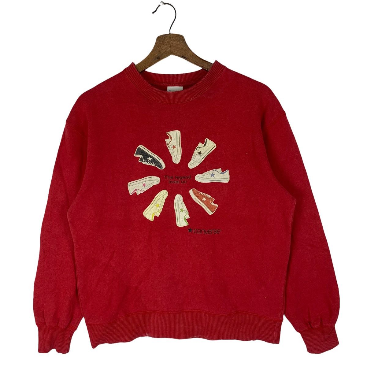 Converse Converse Big Logo Crewneck Sweatshirt Size US S / EU 44-46 / 1 - 1 Thumbnail
