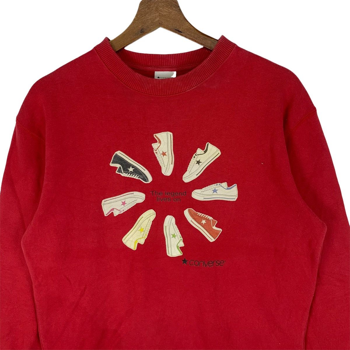 Converse Converse Big Logo Crewneck Sweatshirt Size US S / EU 44-46 / 1 - 2 Thumbnail