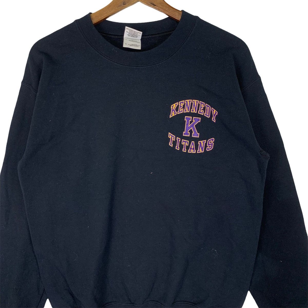 Gildan Vintage Gildan Kennedy Spellout Crewneck Sweatshirt Size US S / EU 44-46 / 1 - 2 Thumbnail