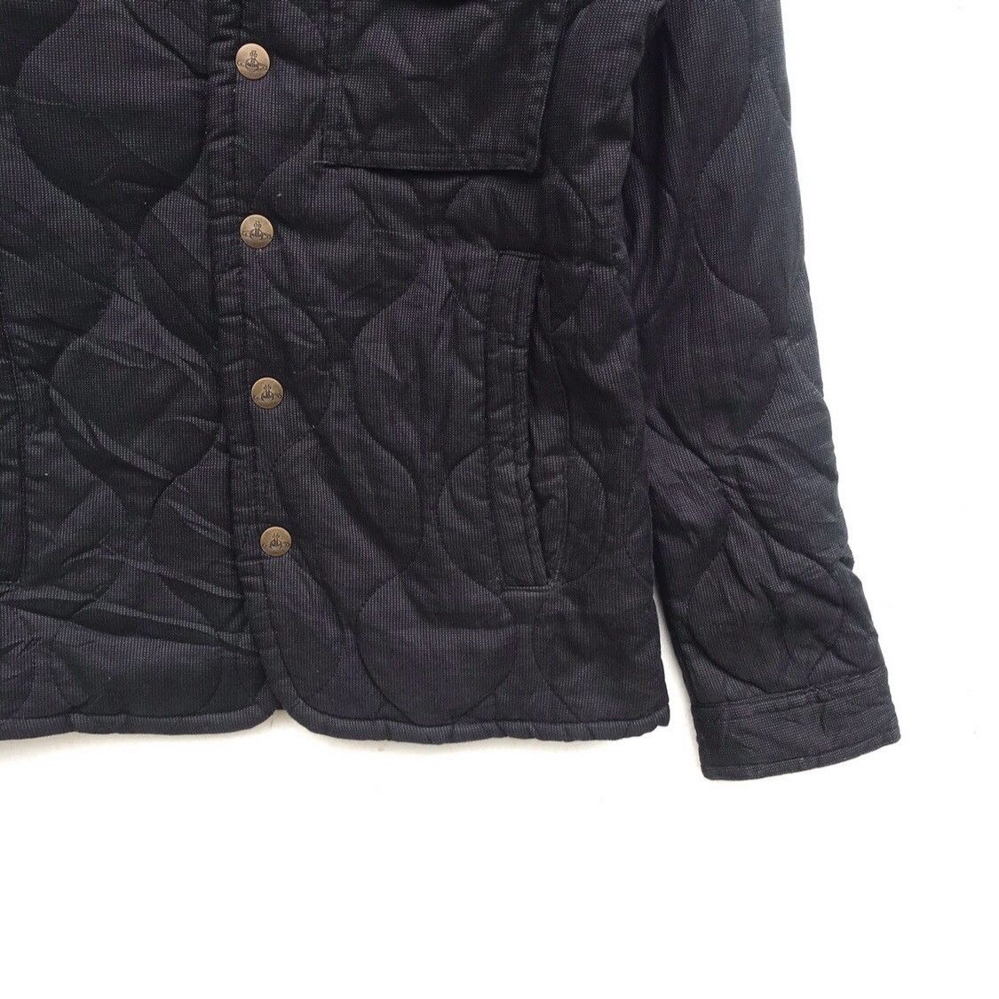 Vivienne Westwood Vivienne Westwood Quilted Snap Button Jacket Size US M / EU 48-50 / 2 - 5 Thumbnail
