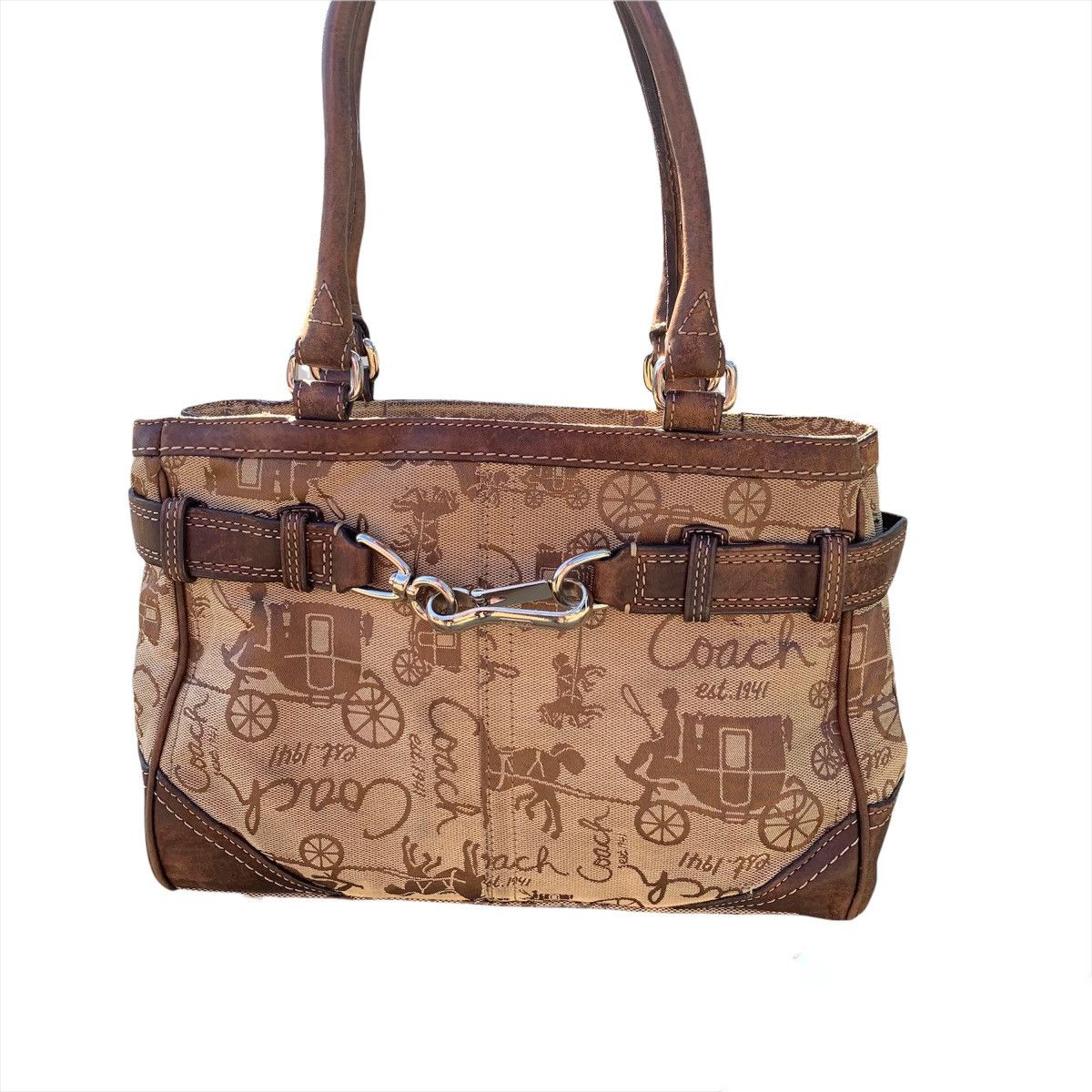 Coach Vintage Coach Hand Bag Hologram Size ONE SIZE - 4 Thumbnail