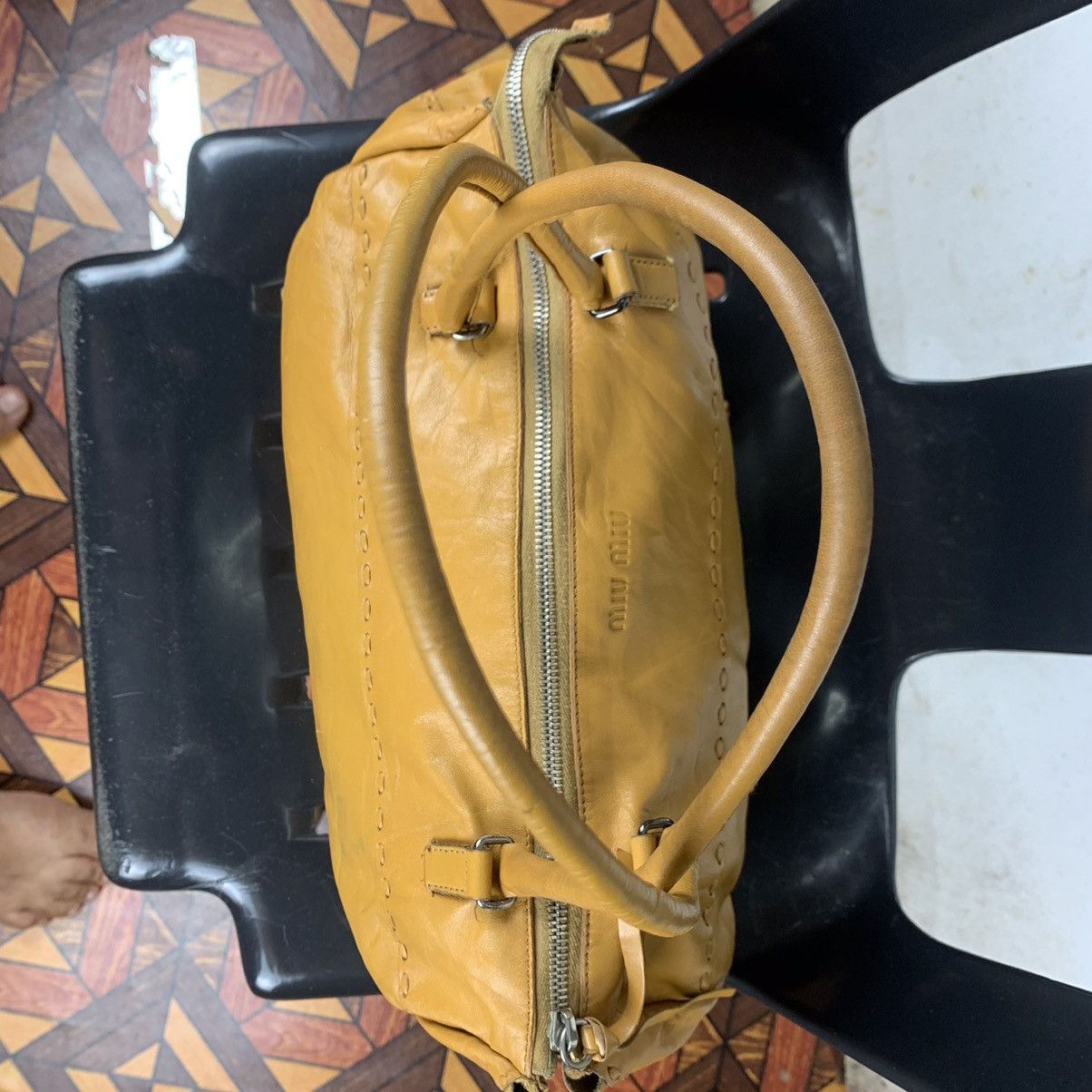 Miu Miu 💥‼️HOT SALE‼️💥Authentic Miu Miu Leather Handbag Size ONE SIZE - 3 Thumbnail