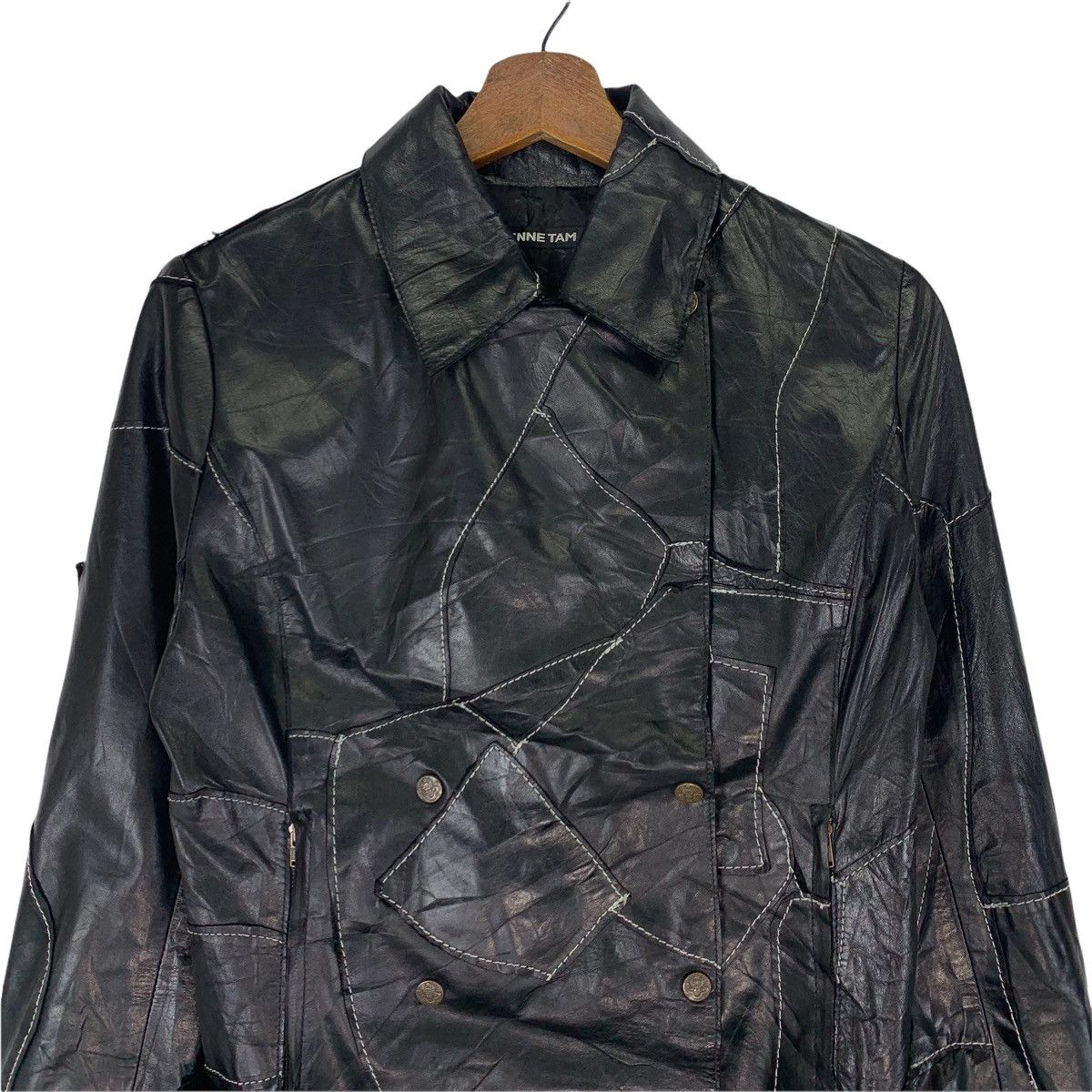 Genuine Leather Vivienne Tam Leather Designer Punk Bondage Style Jacket Size US S / EU 44-46 / 1 - 2 Thumbnail
