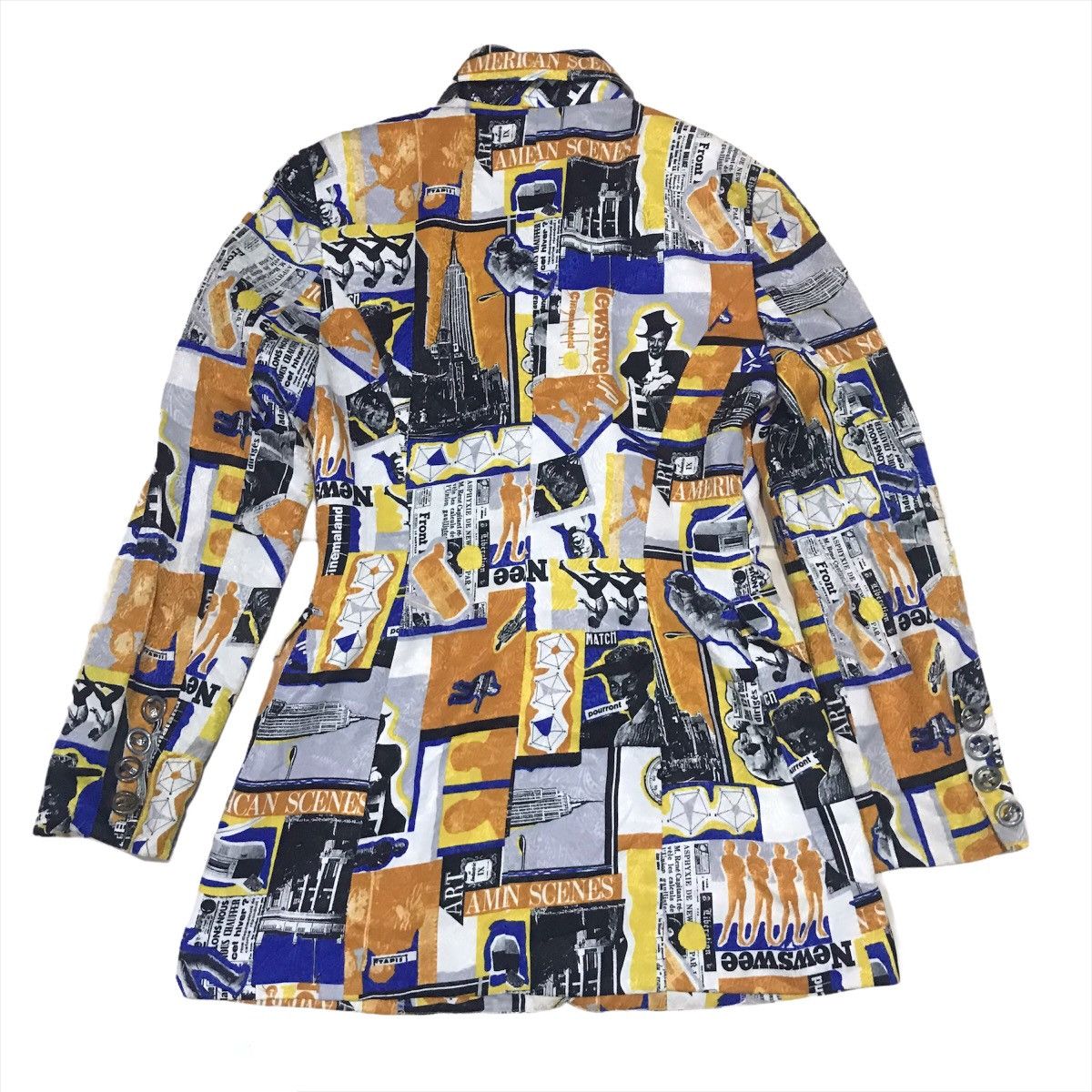 Band Tees Vintage Comedy Art Sexy Full Print Trench Coat Size M / US 6-8 / IT 42-44 - 6 Thumbnail