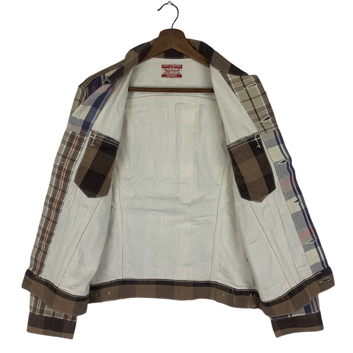 Flannel Vintage Levi Flannel Buttonup Shirt Size US M / EU 48-50 / 2 - 5 Thumbnail