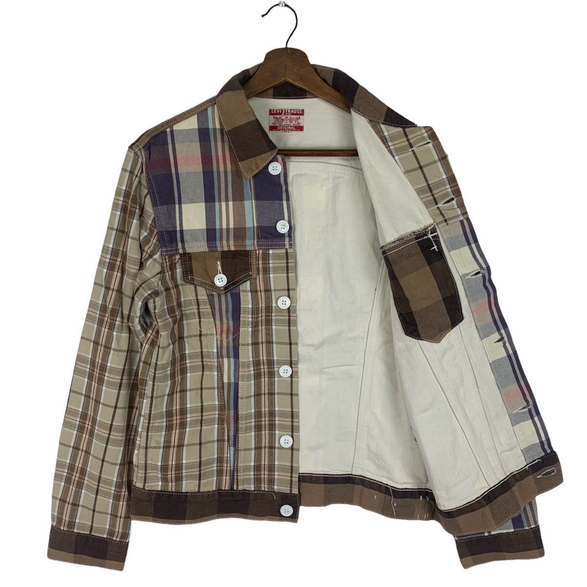 Flannel Vintage Levi Flannel Buttonup Shirt Size US M / EU 48-50 / 2 - 4 Thumbnail