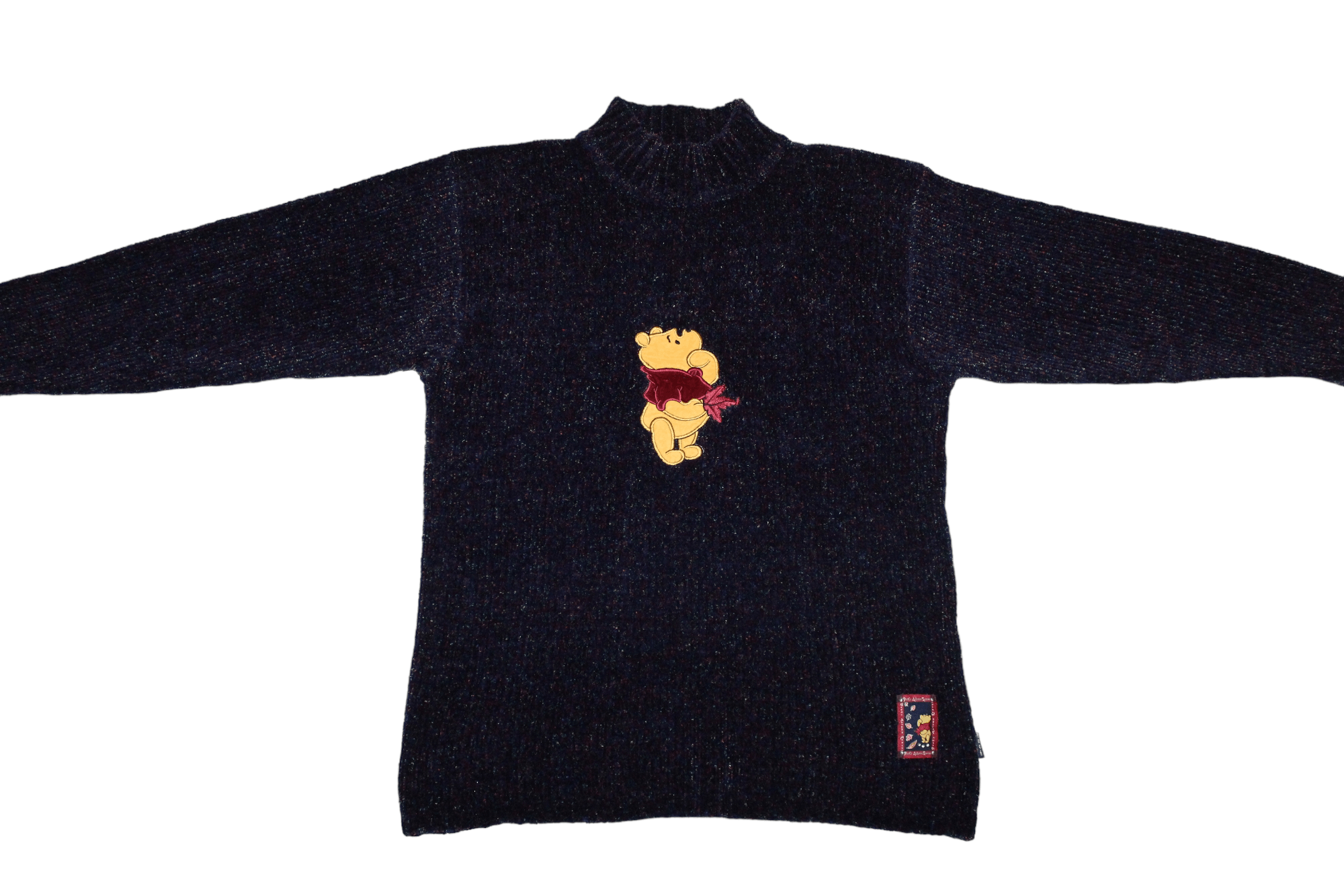 Disney 🔥The Disney Store Multicolor Hairy Knit Turtleneck Sweater Size US XL / EU 56 / 4 - 4 Thumbnail