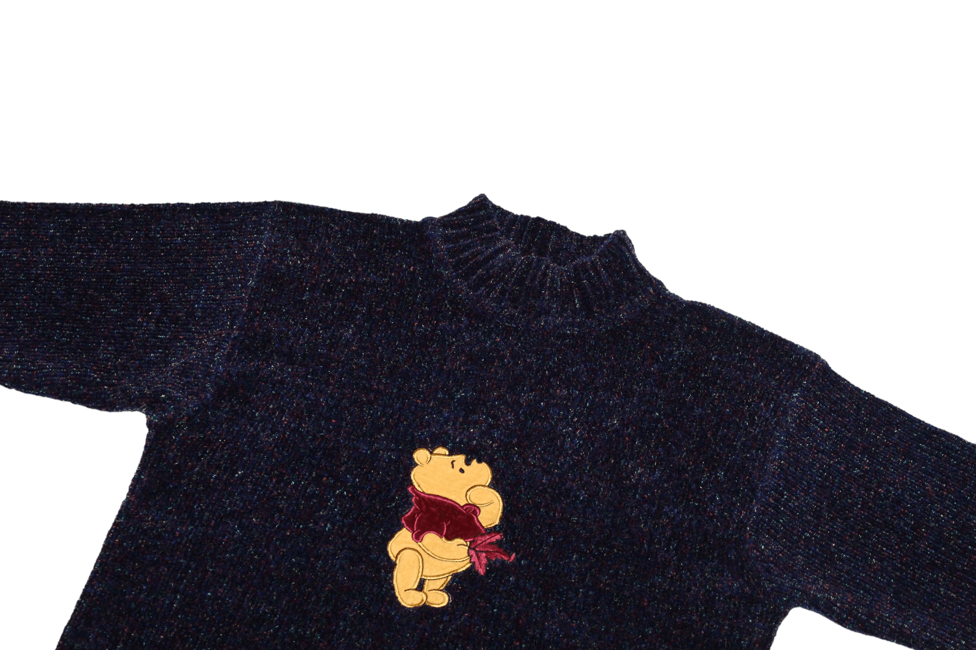 Disney 🔥The Disney Store Multicolor Hairy Knit Turtleneck Sweater Size US XL / EU 56 / 4 - 2 Thumbnail