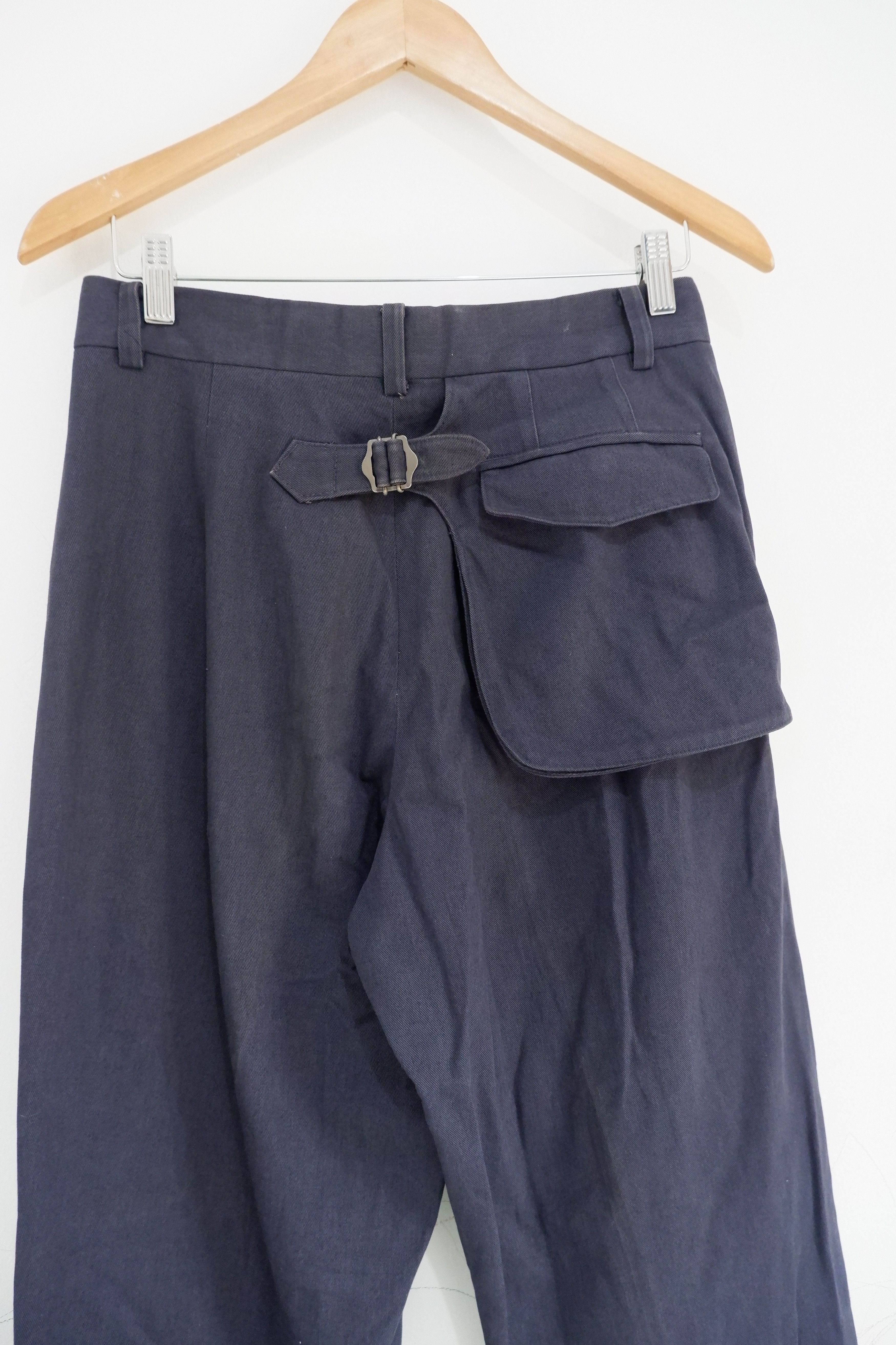Issey Miyake Vintage 90s Issey Miyake 3D Back Pocket Pants Size US 30 / EU 46 - 3 Thumbnail