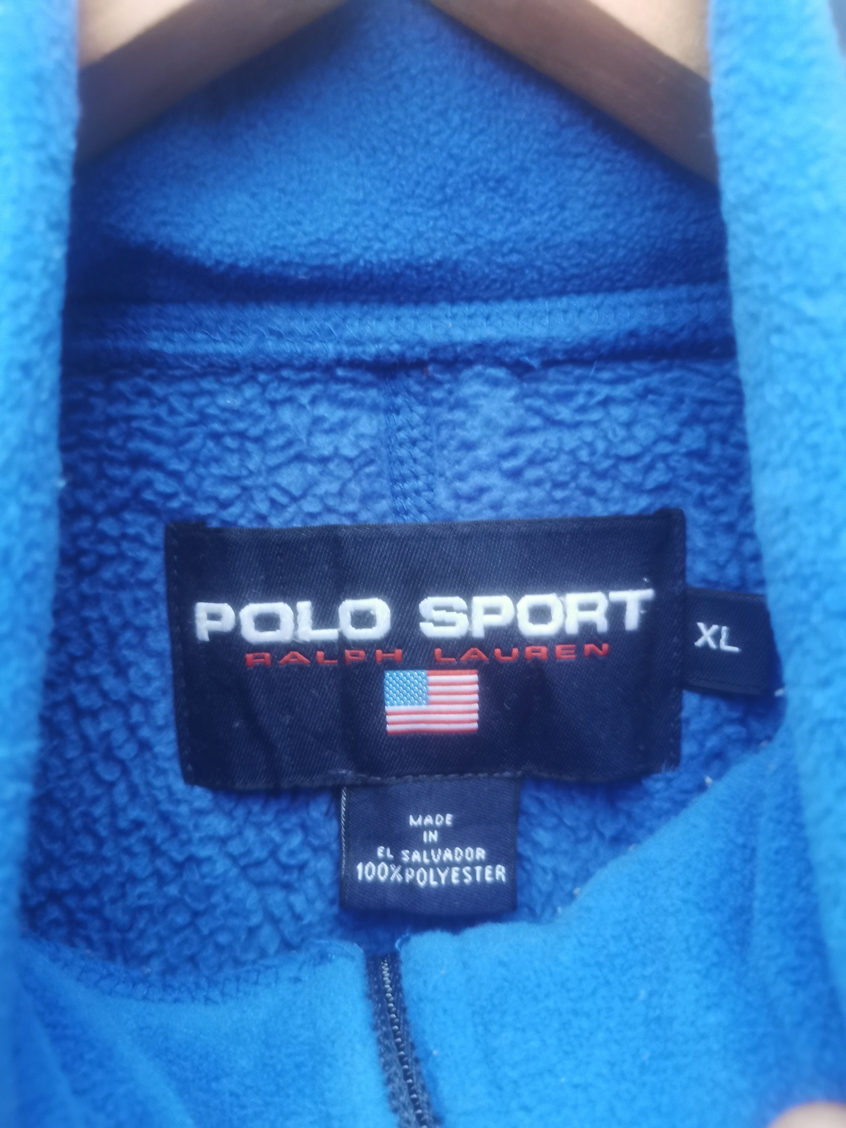 Polo Ralph Lauren × Vintage Vintage Polo Ralph Lauren Polo Sport Fleece Sweatshirt Size US XL / EU 56 / 4 - 6 Thumbnail