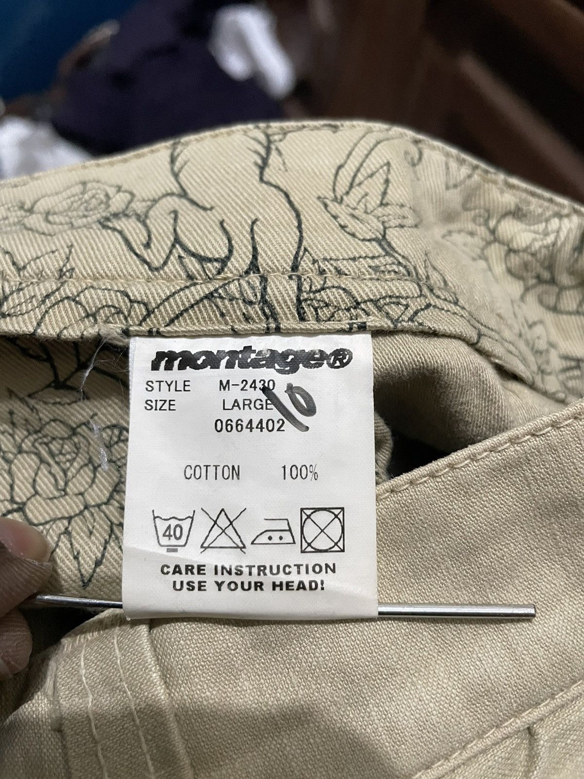 Japanese Brand × Montage Rare Montage Patchwork Multizipper Pants Size US 33 - 9 Thumbnail