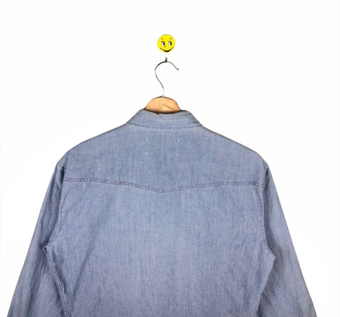 Maison Margiela SS15 Maison Margiela MM6 Artisanal Chambray Denim Shirt Size US M / EU 48-50 / 2 - 4 Thumbnail