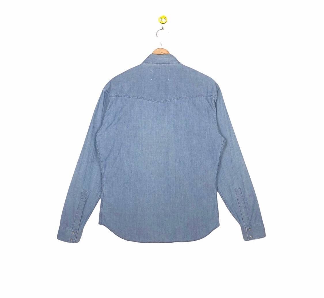 Maison Margiela SS15 Maison Margiela MM6 Artisanal Chambray Denim Shirt Size US M / EU 48-50 / 2 - 3 Thumbnail