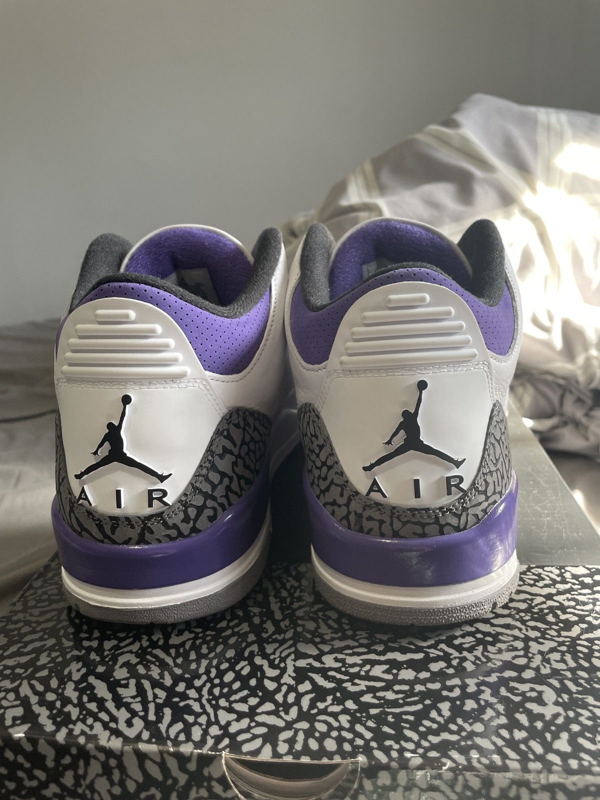 Jordan Brand × Nike *SEND OFFERS* Air Jordan 3 Retro Dark Iris Size US 11 / EU 44 - 5 Thumbnail