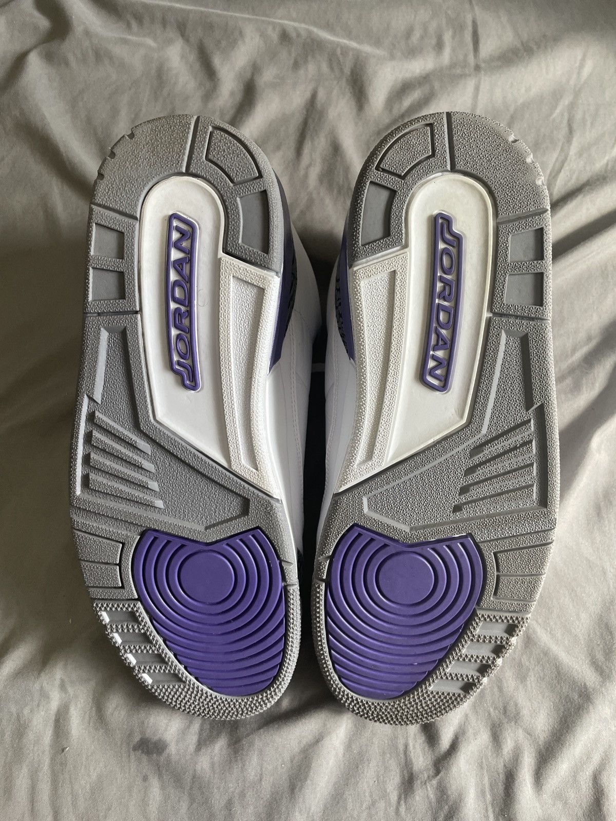 Jordan Brand × Nike *SEND OFFERS* Air Jordan 3 Retro Dark Iris Size US 11 / EU 44 - 2 Thumbnail