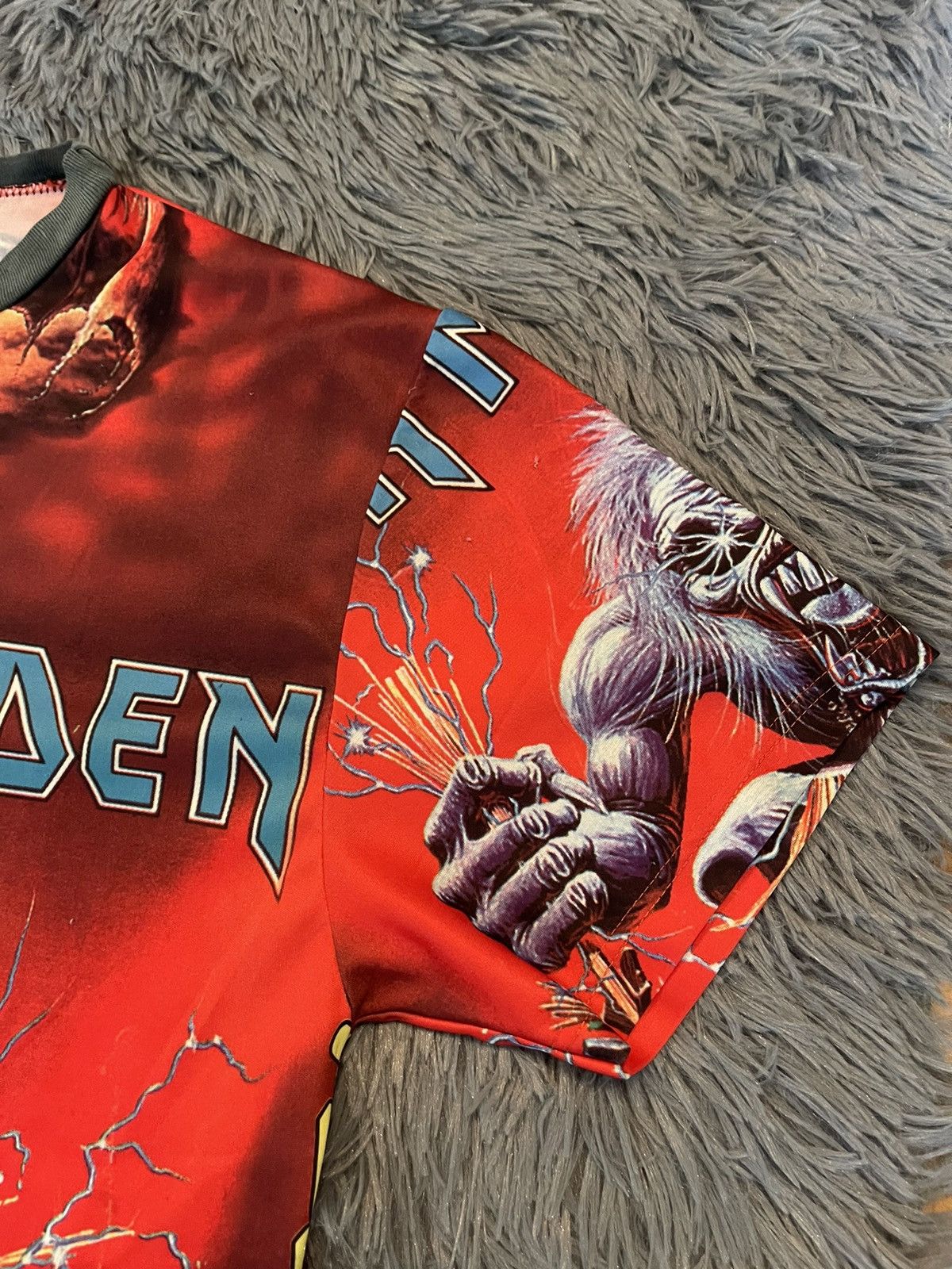 Band Tees × Iron Maiden × Vintage Iron Maiden 90s vintage made in Japan tour t-shirt Size US M / EU 48-50 / 2 - 3 Thumbnail