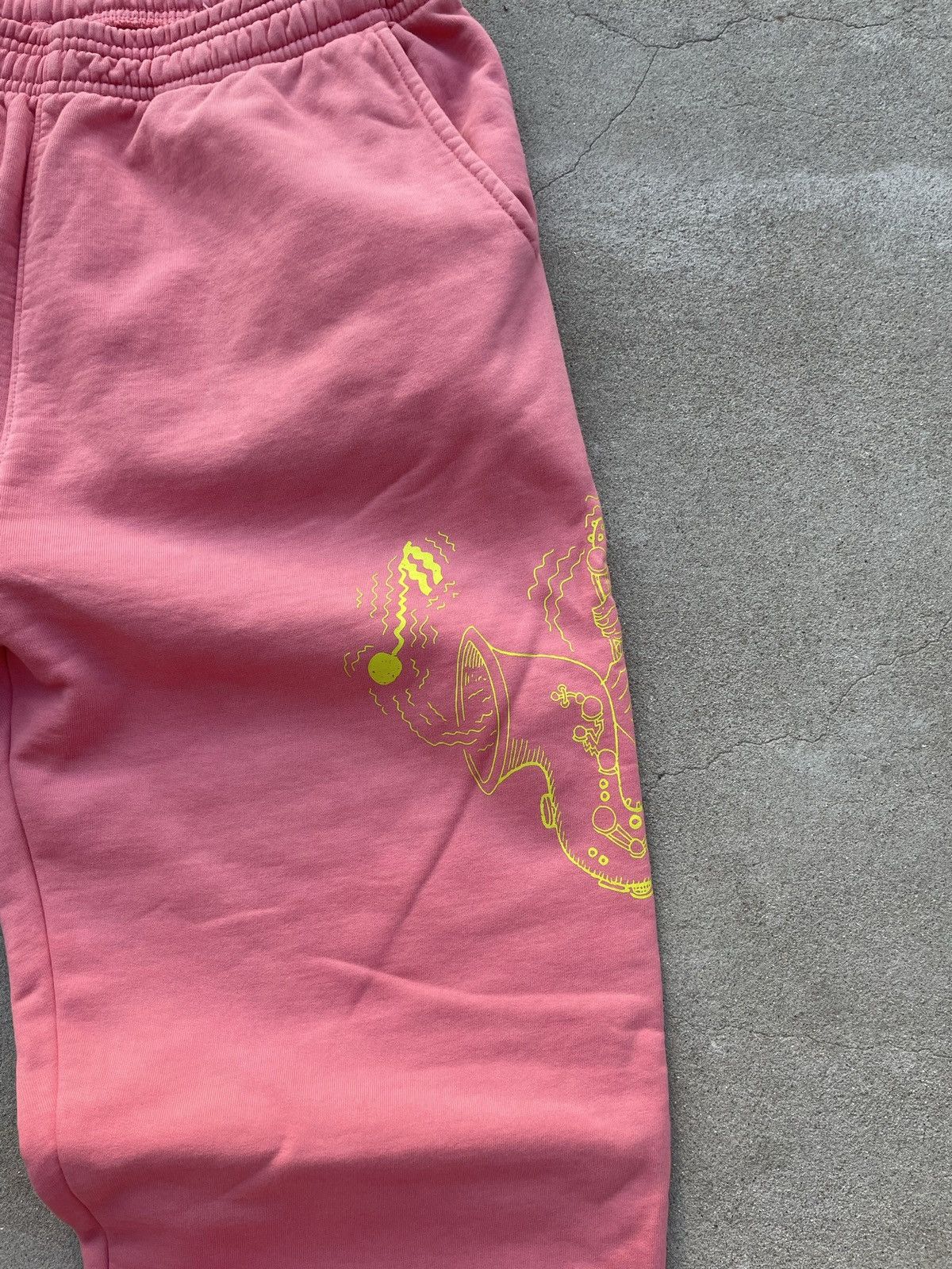 Brain Dead Brain dead JAZZ FLUTE SWEATPANT - CORAL Size US 32 / EU 48 - 5 Thumbnail