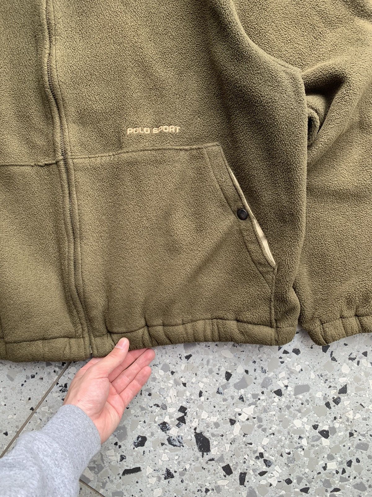 Polo Ralph Lauren × Ralph Lauren VINTAGE 90’s RALPH LAUREN POLO SPORT FLEECE JACKET Size US XL / EU 56 / 4 - 9 Thumbnail
