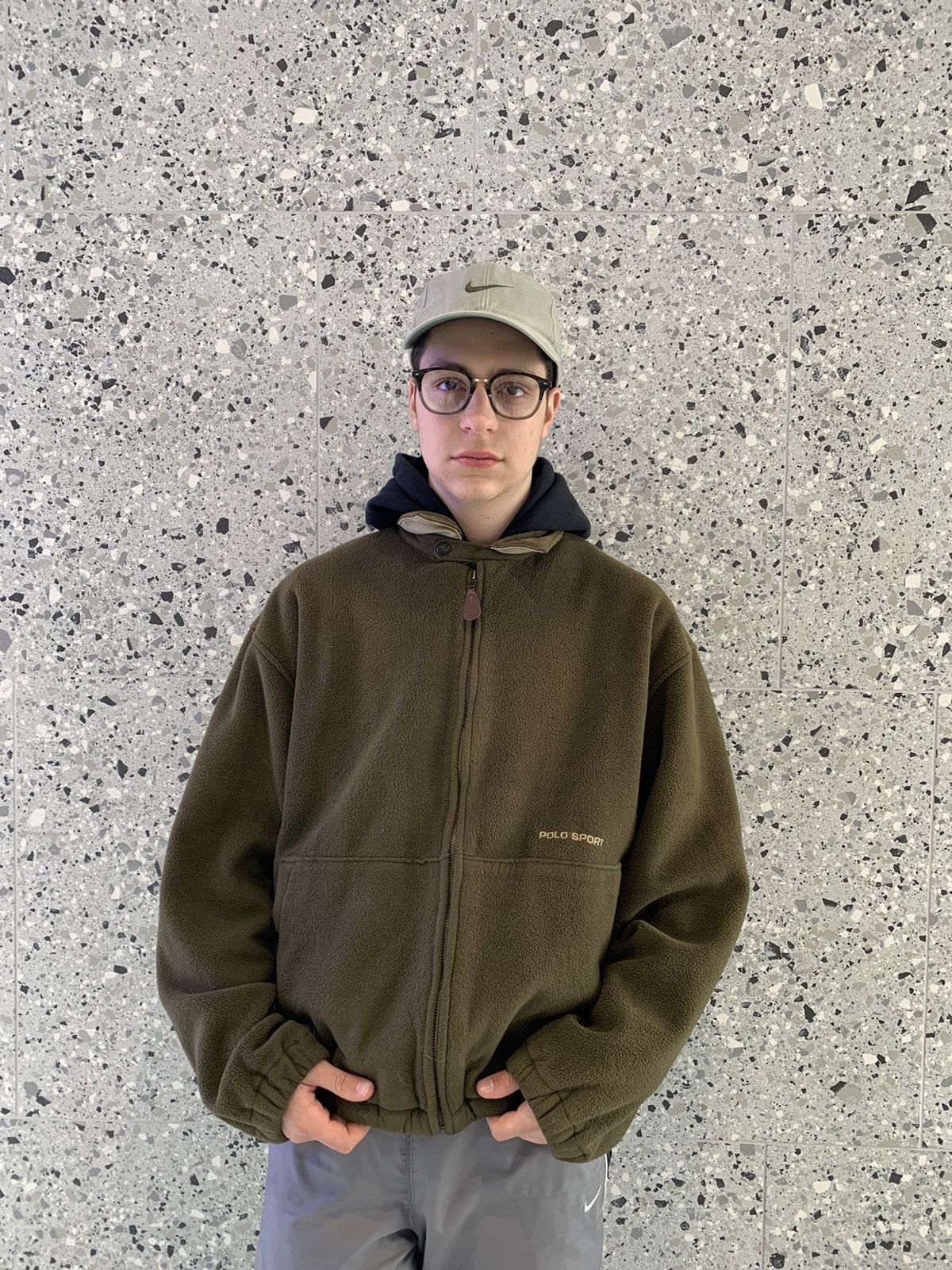 Polo Ralph Lauren × Ralph Lauren VINTAGE 90’s RALPH LAUREN POLO SPORT FLEECE JACKET Size US XL / EU 56 / 4 - 5 Thumbnail