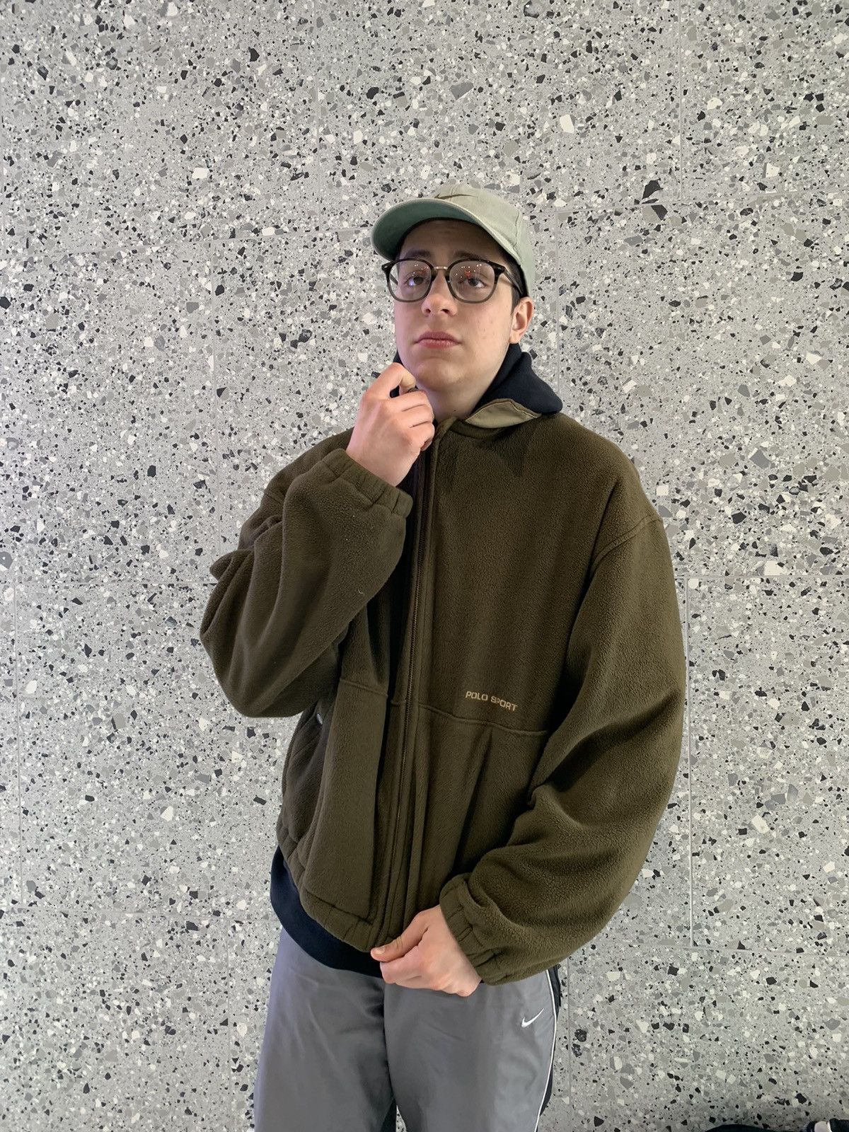 Polo Ralph Lauren × Ralph Lauren VINTAGE 90’s RALPH LAUREN POLO SPORT FLEECE JACKET Size US XL / EU 56 / 4 - 4 Thumbnail