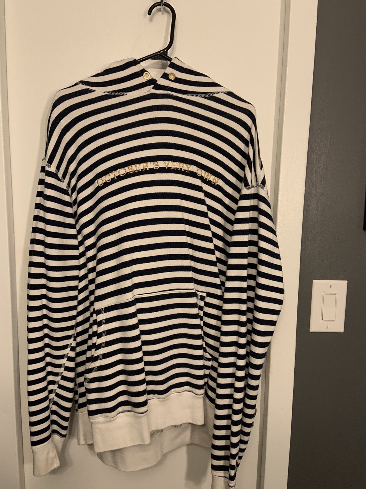 October's Very Own OVO Stripped hoodie 2017 Size US XXL / EU 58 / 5 - 1 Thumbnail