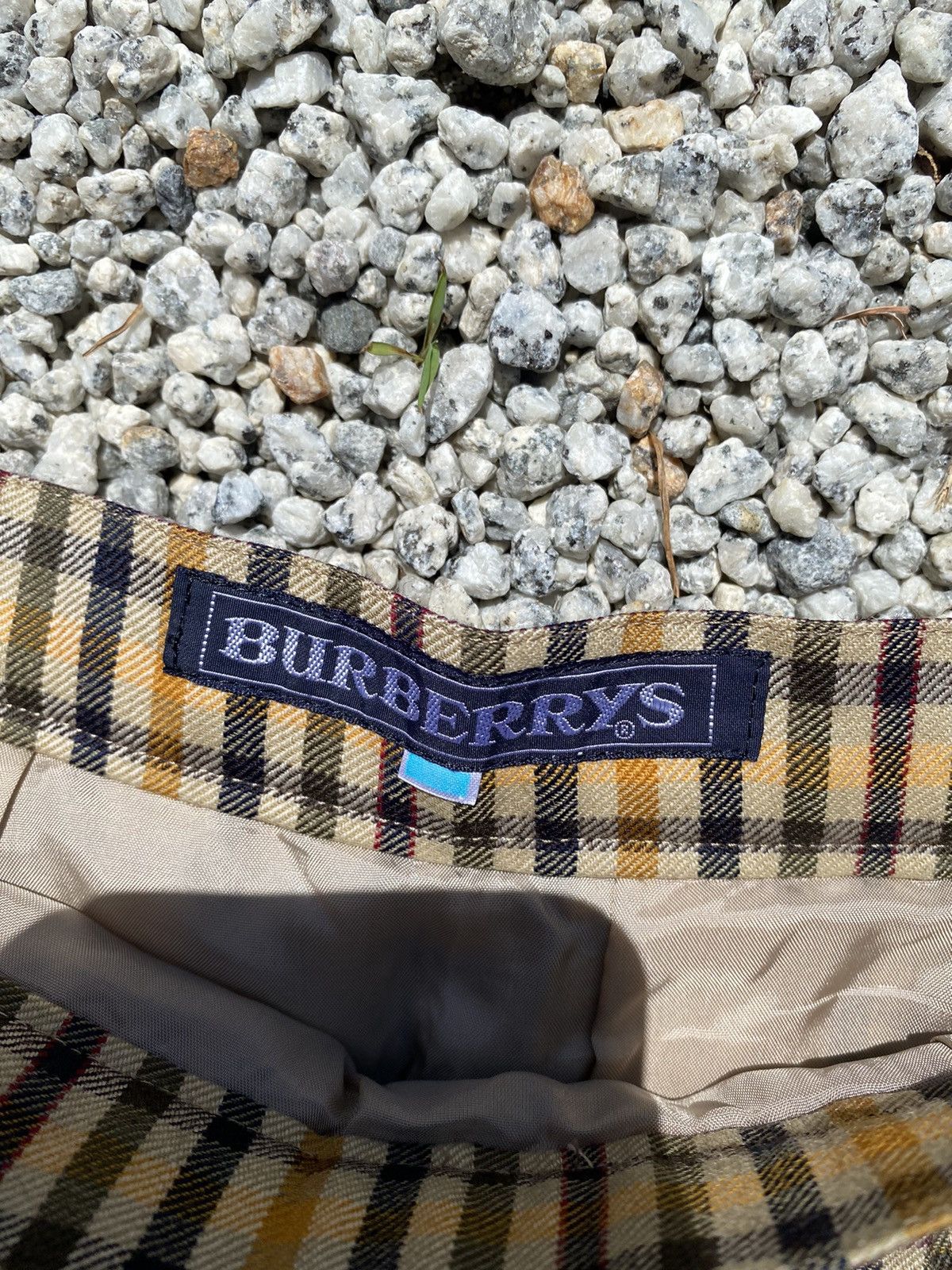 Burberry Prorsum Vintage Burberrys Midi Skirt Size 29" - 6 Thumbnail