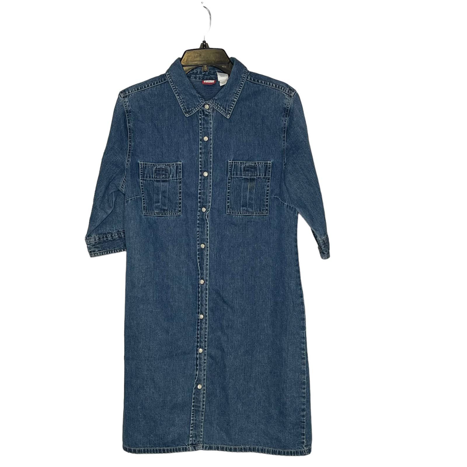 Gap Gap x LoveShackFancy Denim Tiered Midi Dress | Grailed