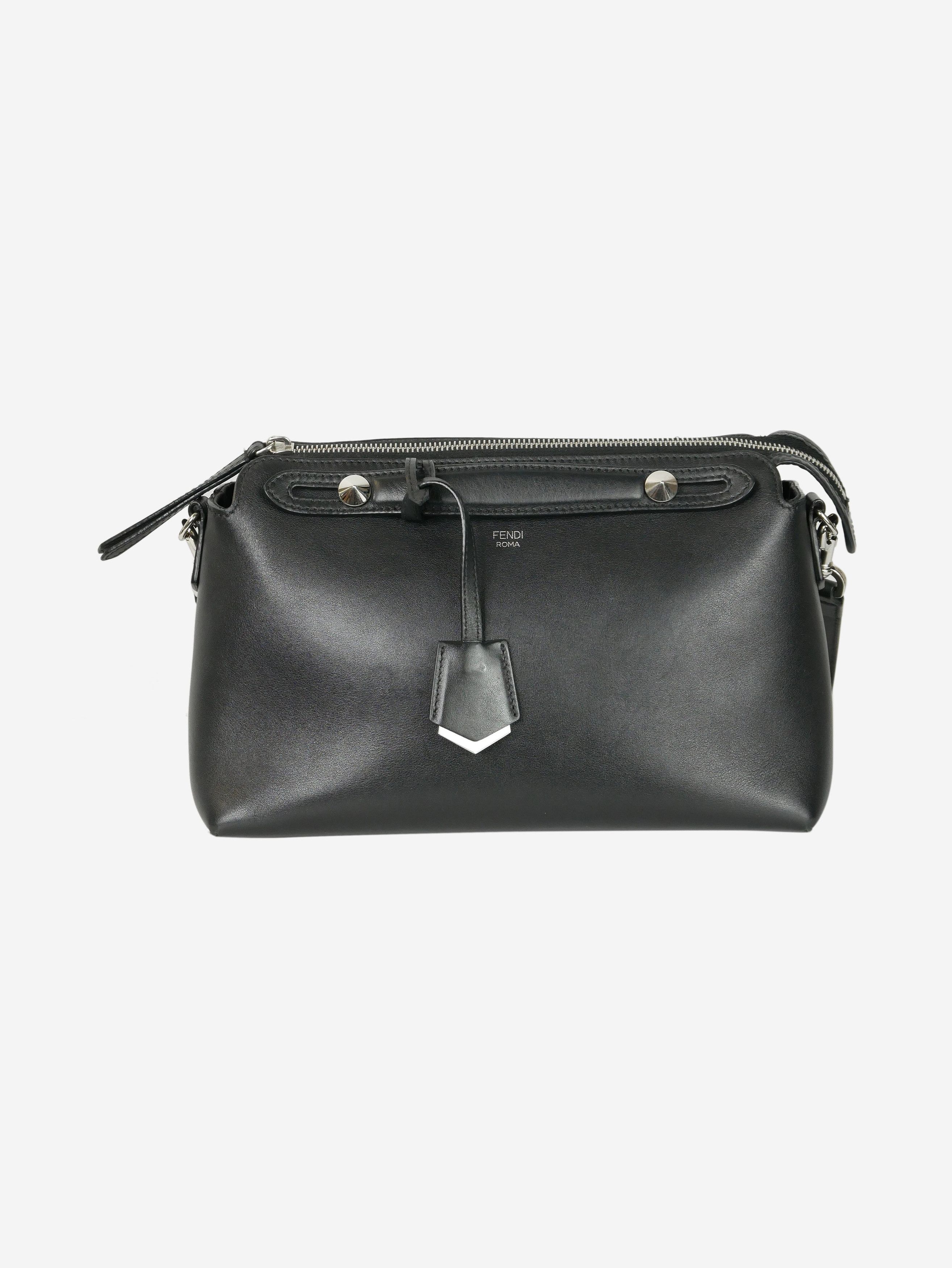 Black By The Way medium leather handbag