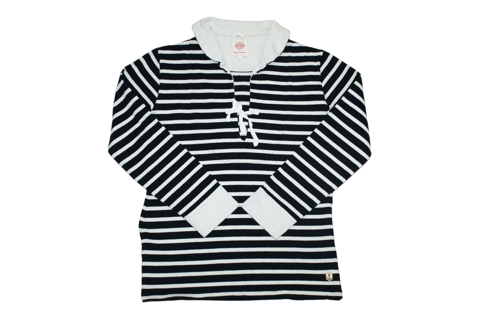 Armor-Lux Armor Lux x Nigel Cabourn Sailor Knitted Sweatshirt Size US S / EU 44-46 / 1 - 1 Thumbnail
