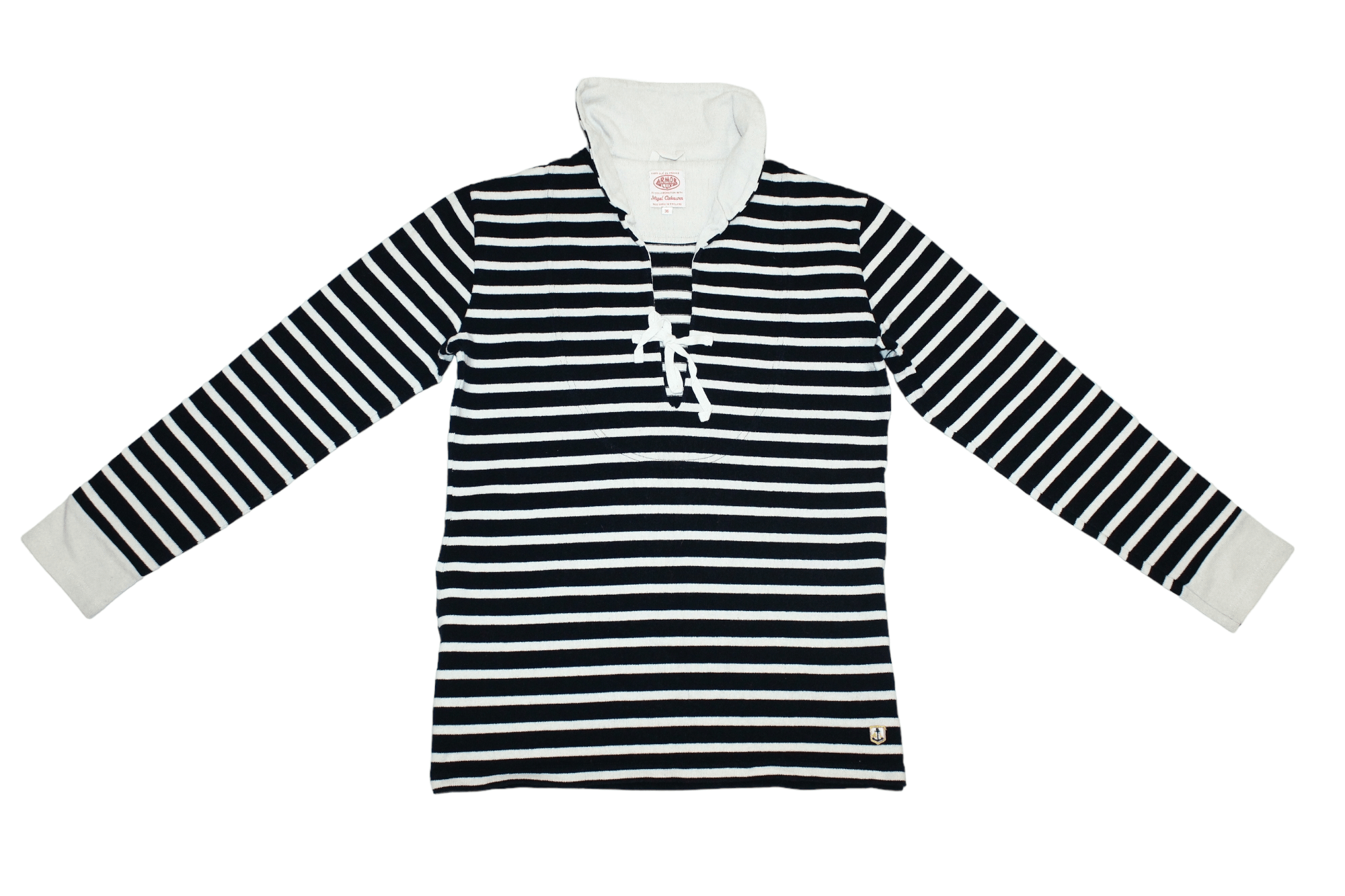 Armor-Lux Armor Lux x Nigel Cabourn Sailor Knitted Sweatshirt Size US S / EU 44-46 / 1 - 4 Thumbnail