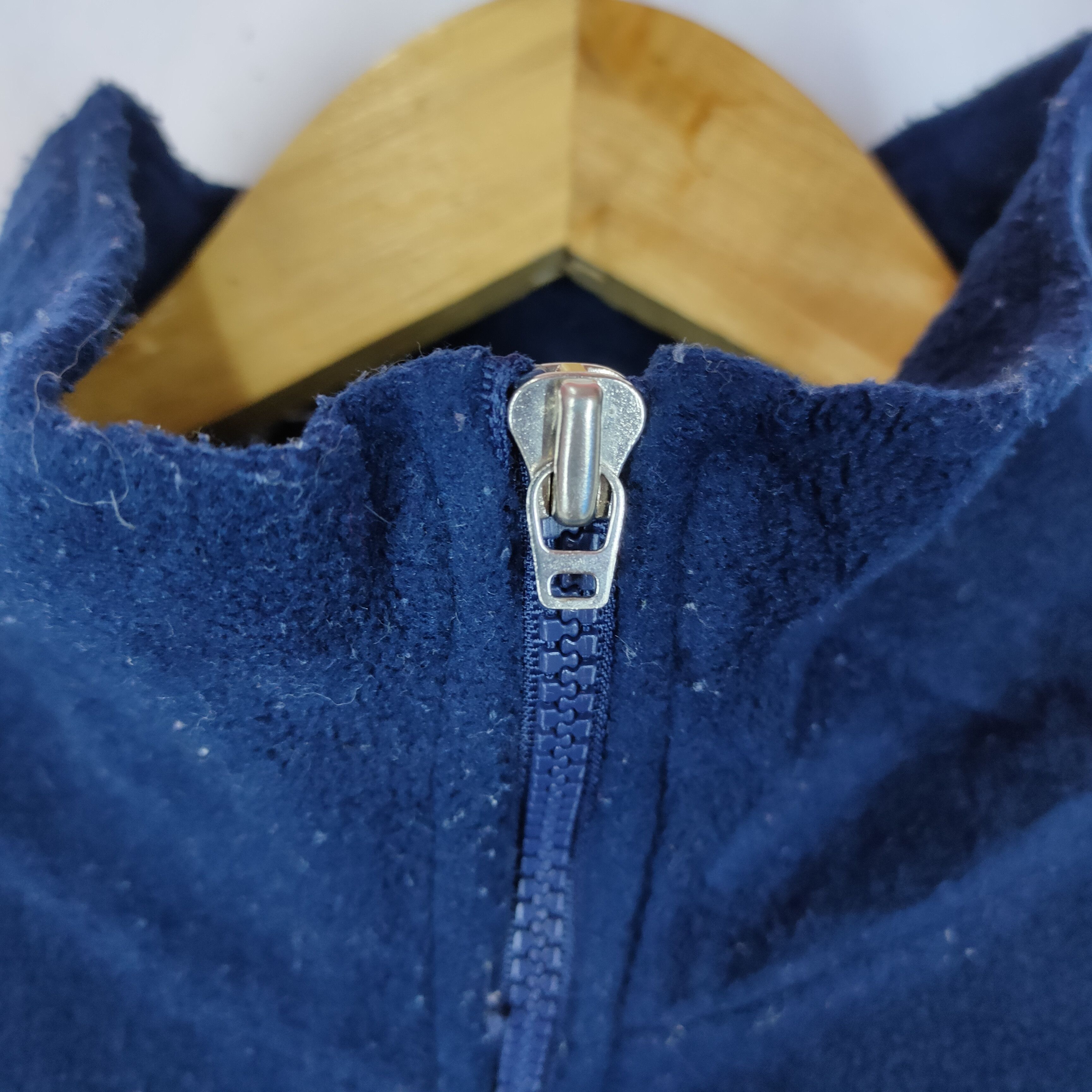 Adidas Vintage ADIDAS Embroid Logo Spellout FullZipper Fleece Size US L / EU 52-54 / 3 - 6 Thumbnail