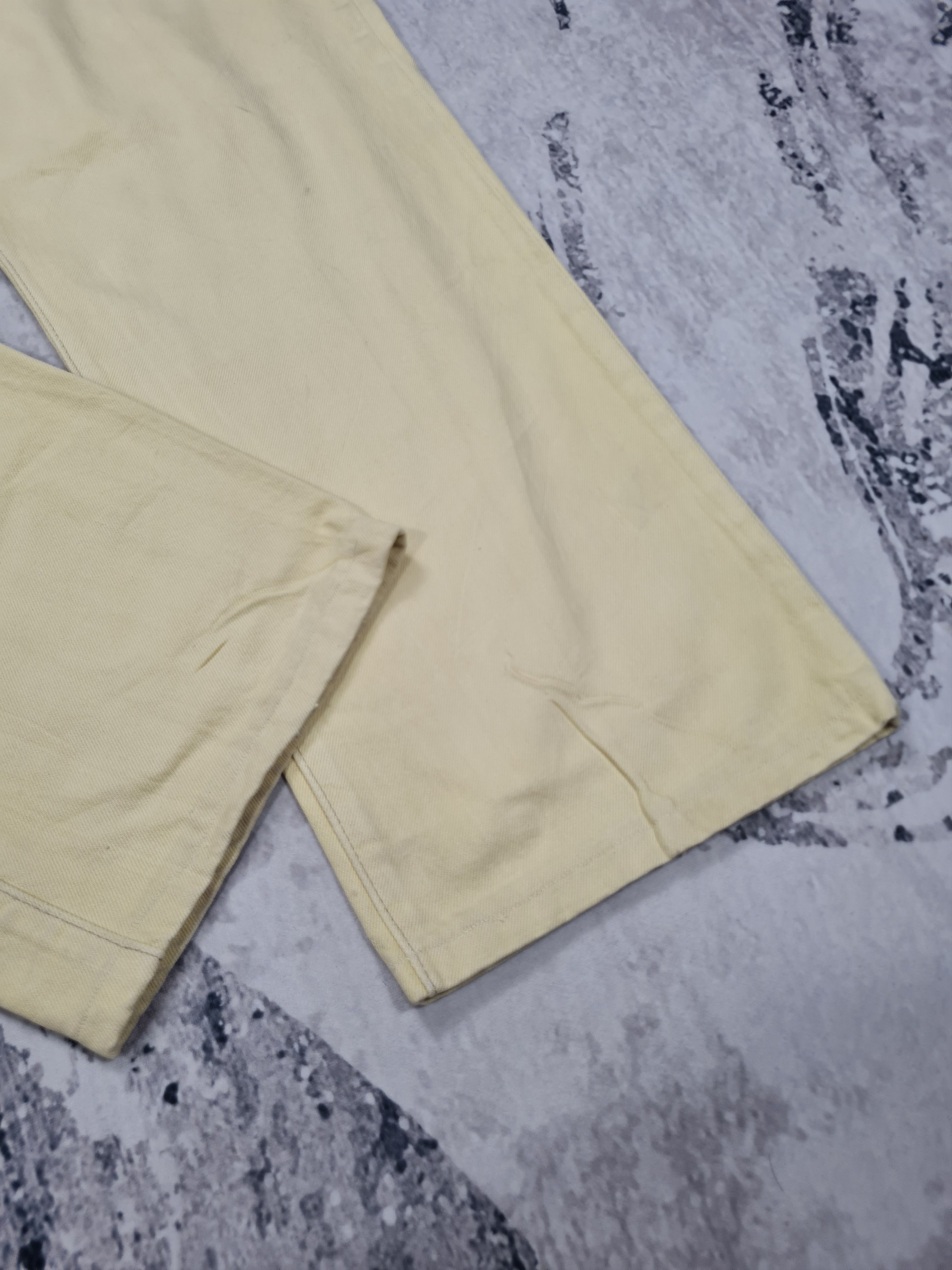 Levi's Vintage LEVIS 501 Light Wash Cream Size 41X29 Jeans L0250 Size US 41 - 8 Thumbnail