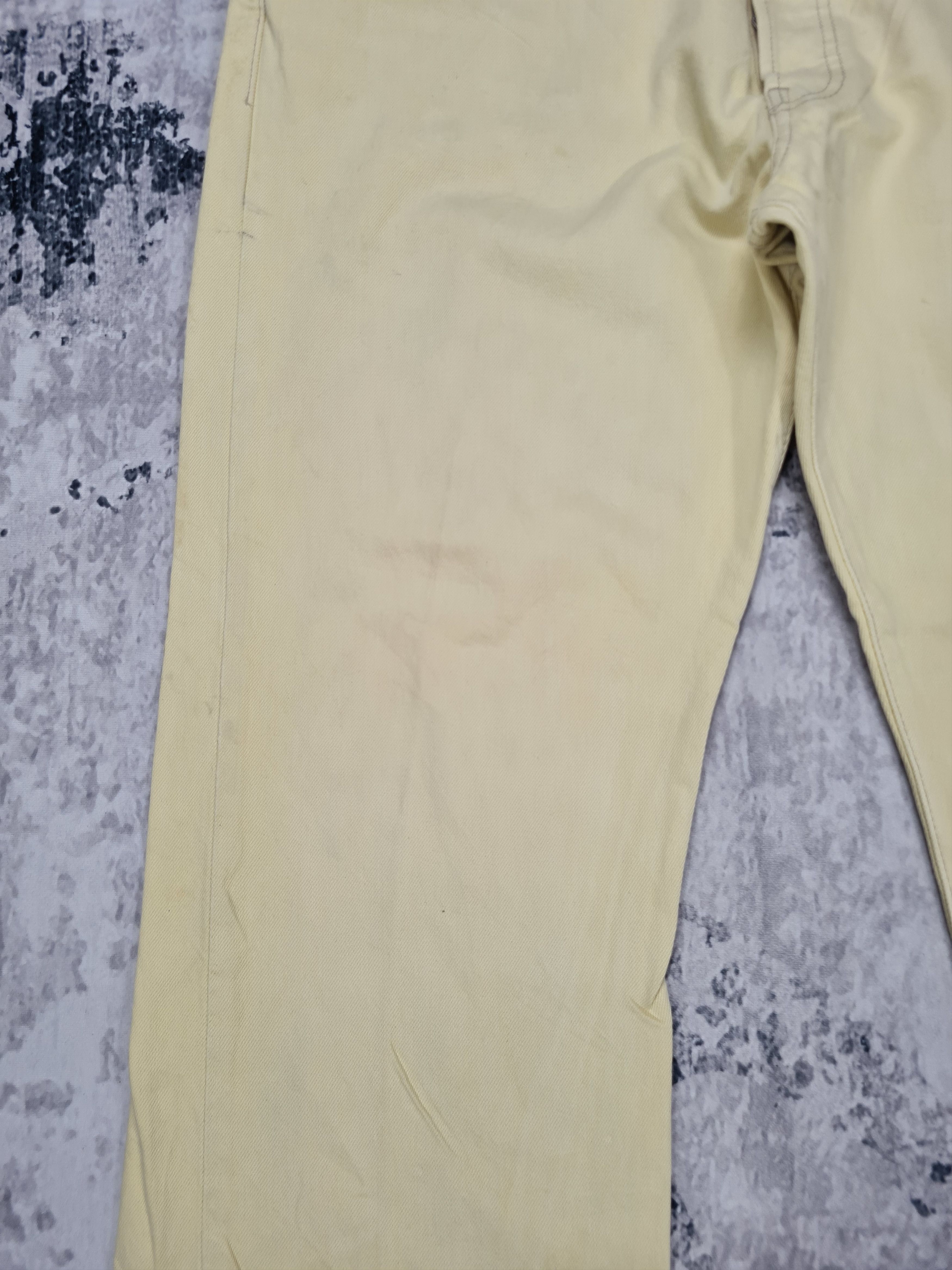Levi's Vintage LEVIS 501 Light Wash Cream Size 41X29 Jeans L0250 Size US 41 - 4 Thumbnail