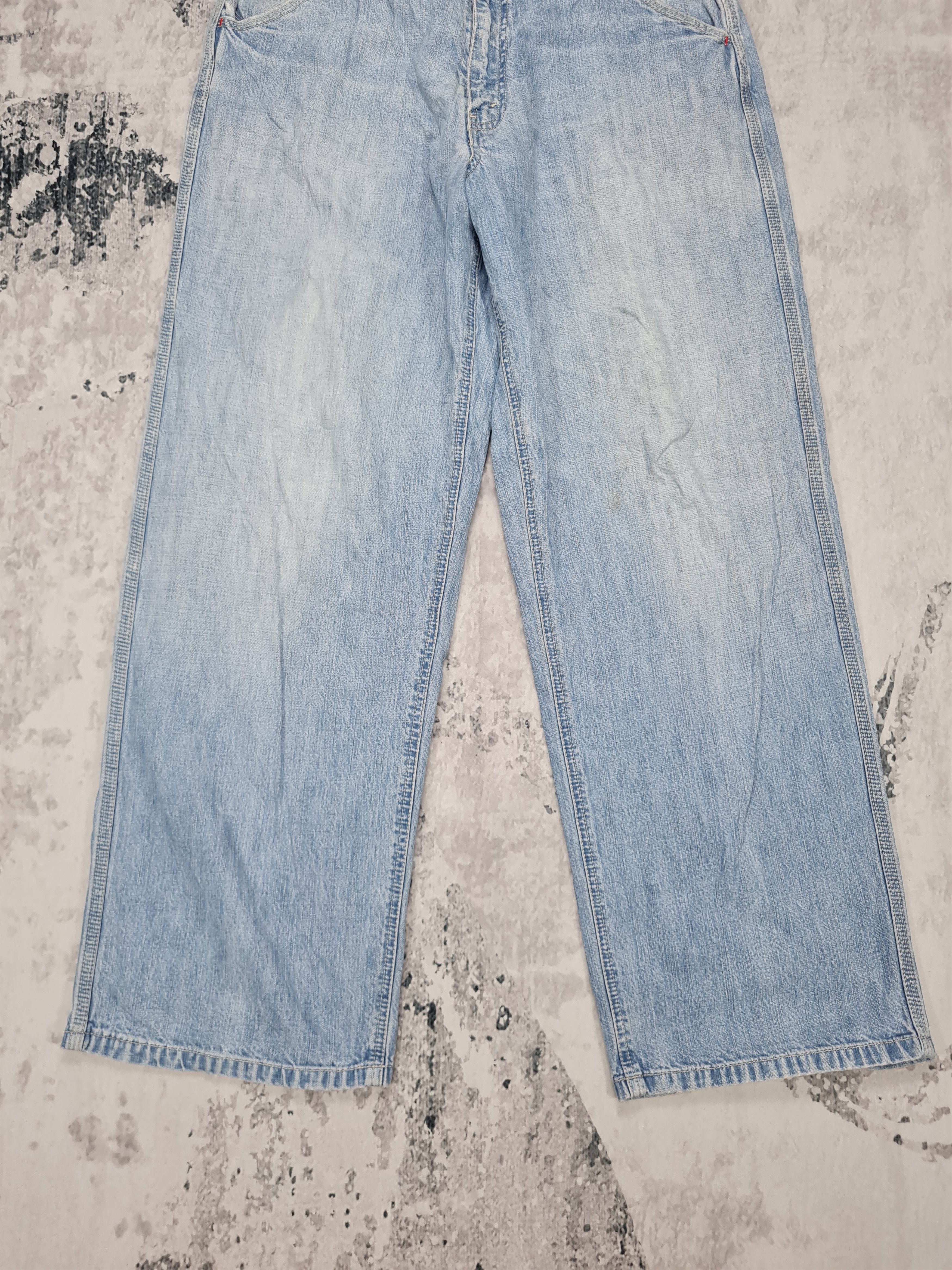 Levi's Vintage Clothing Vintage LEVIS Light Wash Baggy Size 35X30 Jeans L0223 Size US 35 - 3 Thumbnail
