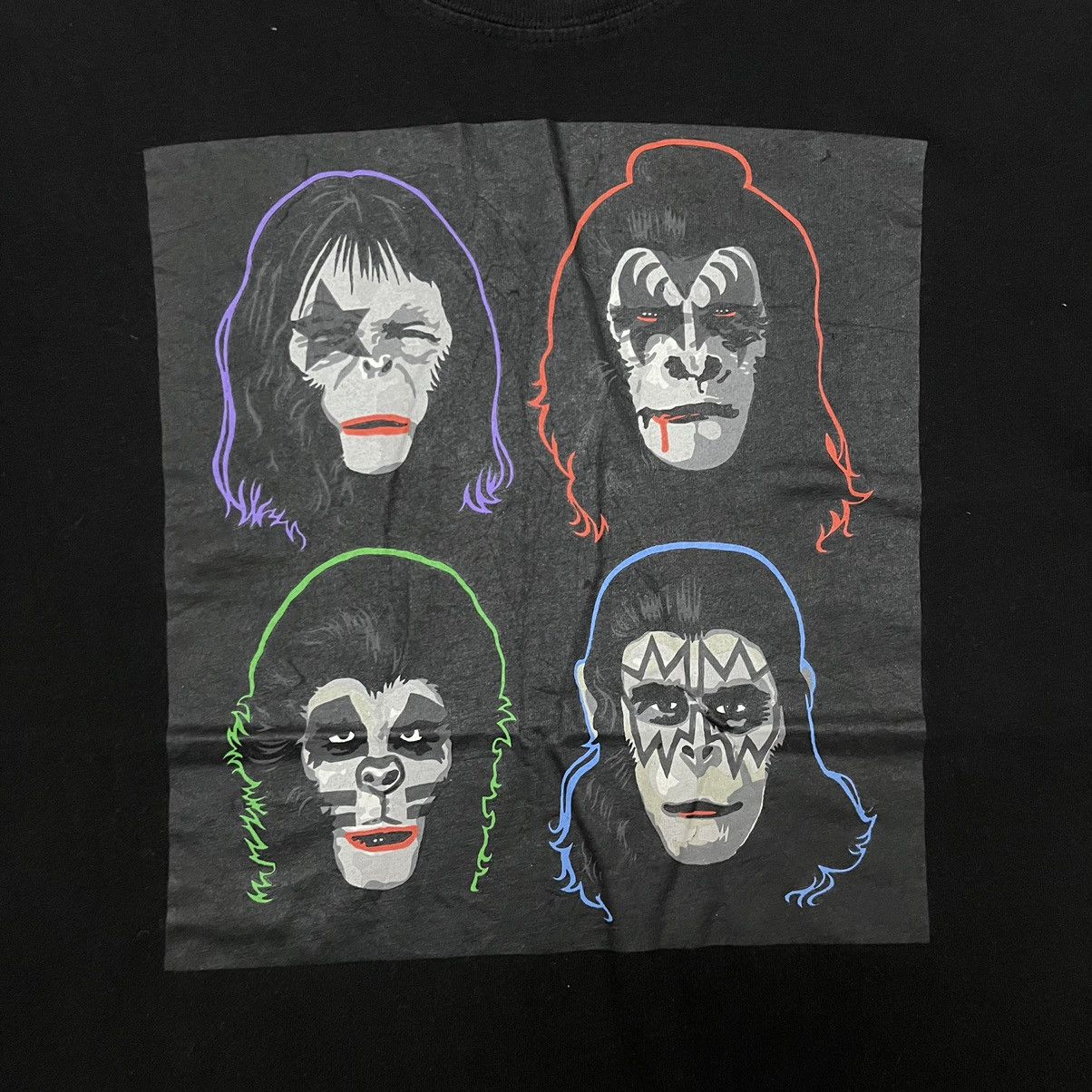 Japanese Brand × Vintage × Xlarge RARE XLARGE Vintage Xlarge brand X Kiss Army Tshirt Size US M / EU 48-50 / 2 - 5 Thumbnail
