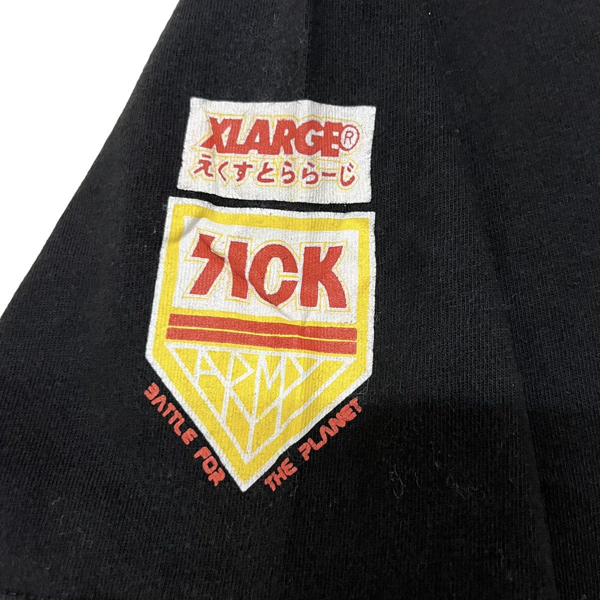 Japanese Brand × Vintage × Xlarge RARE XLARGE Vintage Xlarge brand X Kiss Army Tshirt Size US M / EU 48-50 / 2 - 10 Thumbnail