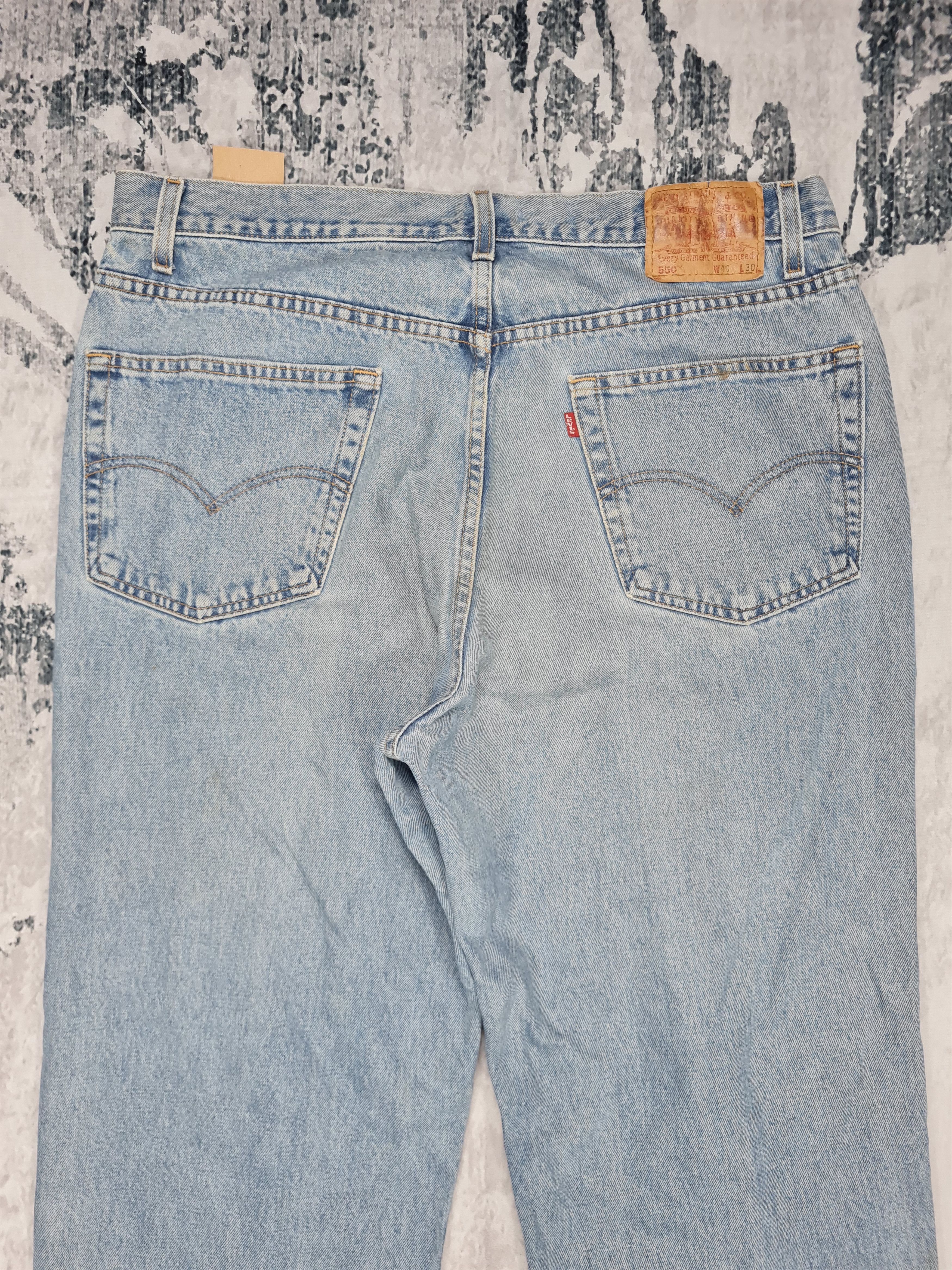 Levi's Vintage Clothing Vintage LEVIS 550 Faded Distressed Rusty 38X30 Jeans L0208 Size US 38 / EU 54 - 6 Thumbnail