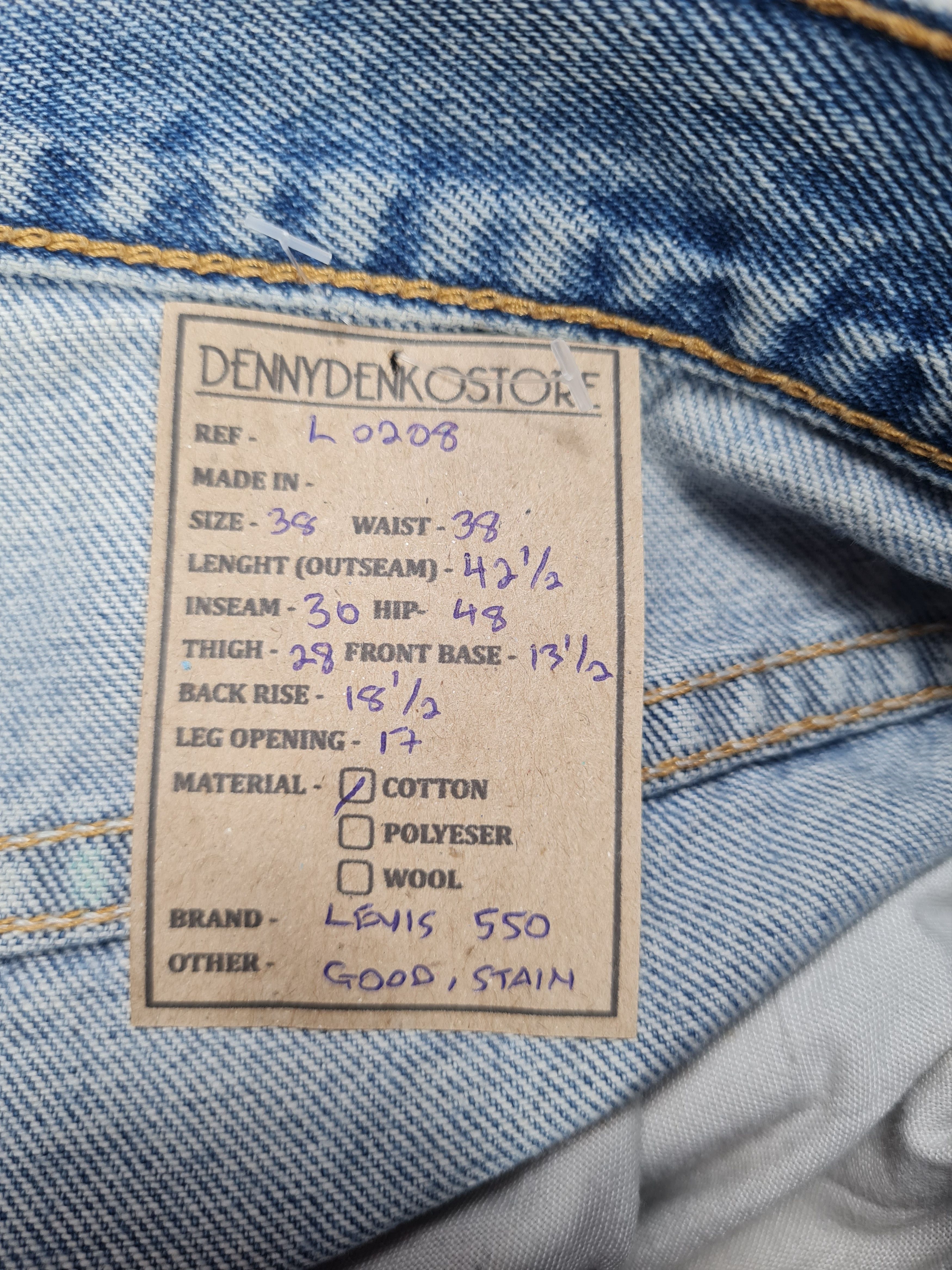 Levi's Vintage Clothing Vintage LEVIS 550 Faded Distressed Rusty 38X30 Jeans L0208 Size US 38 / EU 54 - 10 Thumbnail