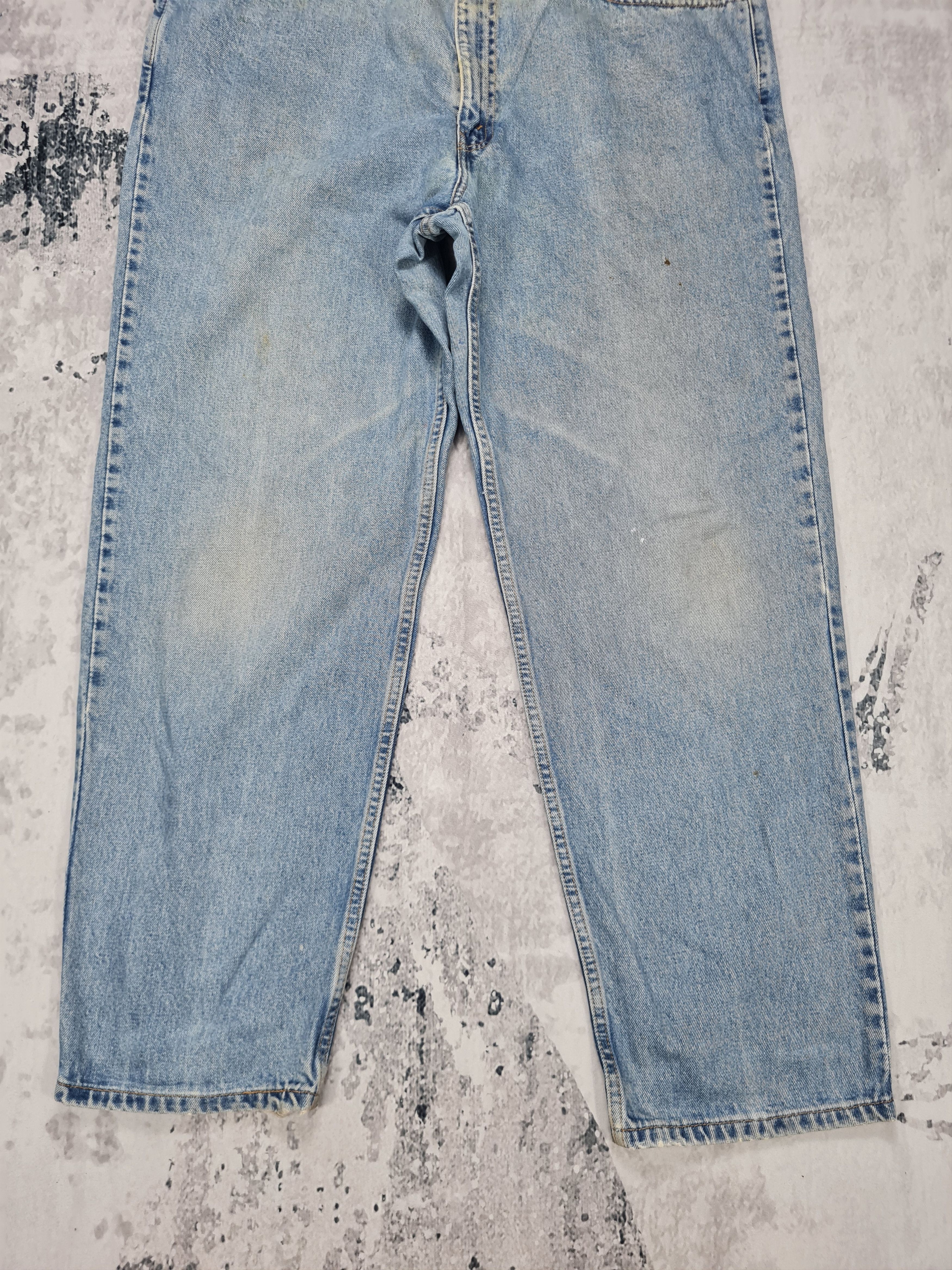 Levi's Vintage Clothing Vintage LEVIS 550 Faded Distressed Rusty 38X30 Jeans L0208 Size US 38 / EU 54 - 3 Thumbnail