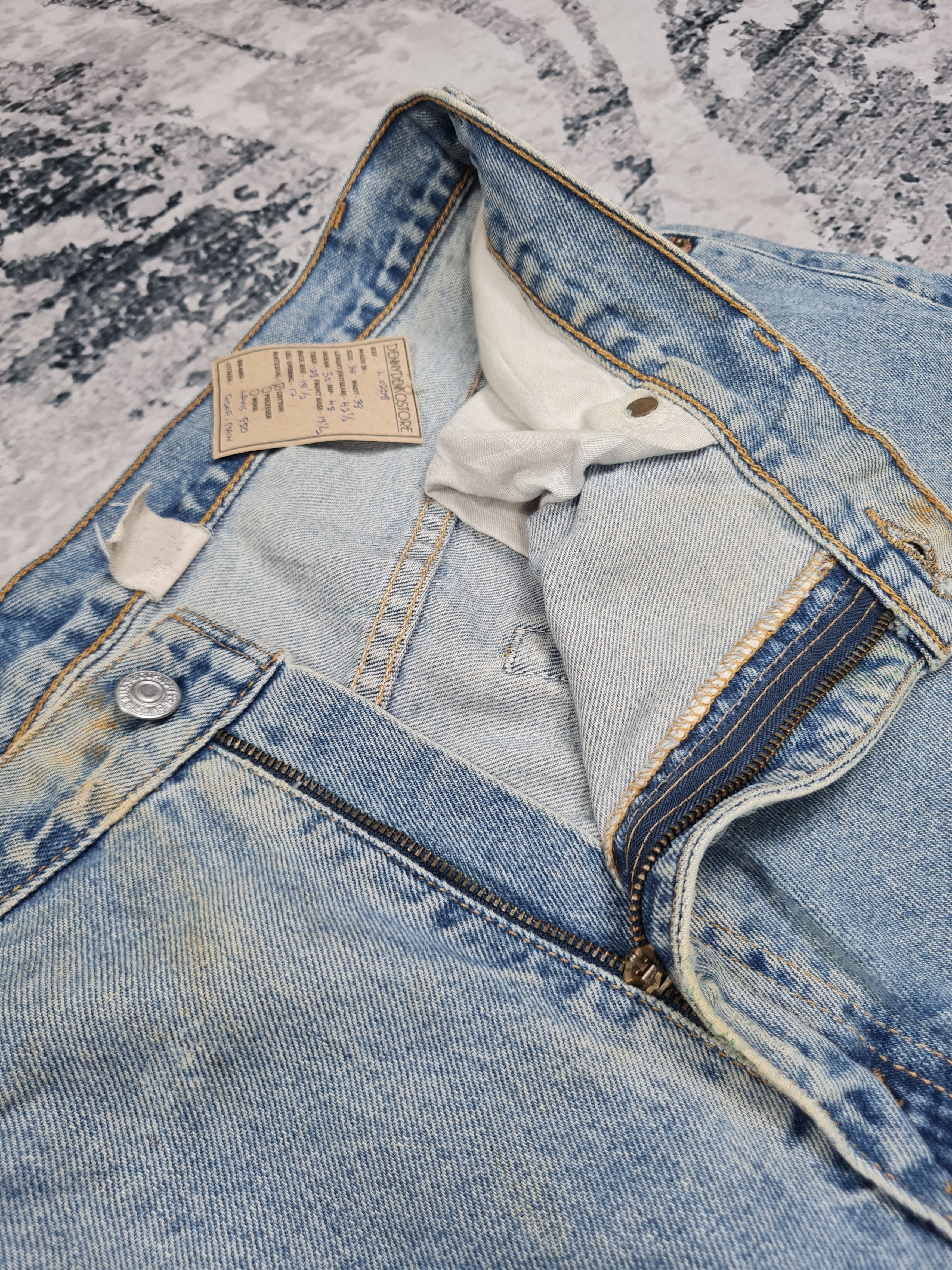 Levi's Vintage Clothing Vintage LEVIS 550 Faded Distressed Rusty 38X30 Jeans L0208 Size US 38 / EU 54 - 8 Thumbnail