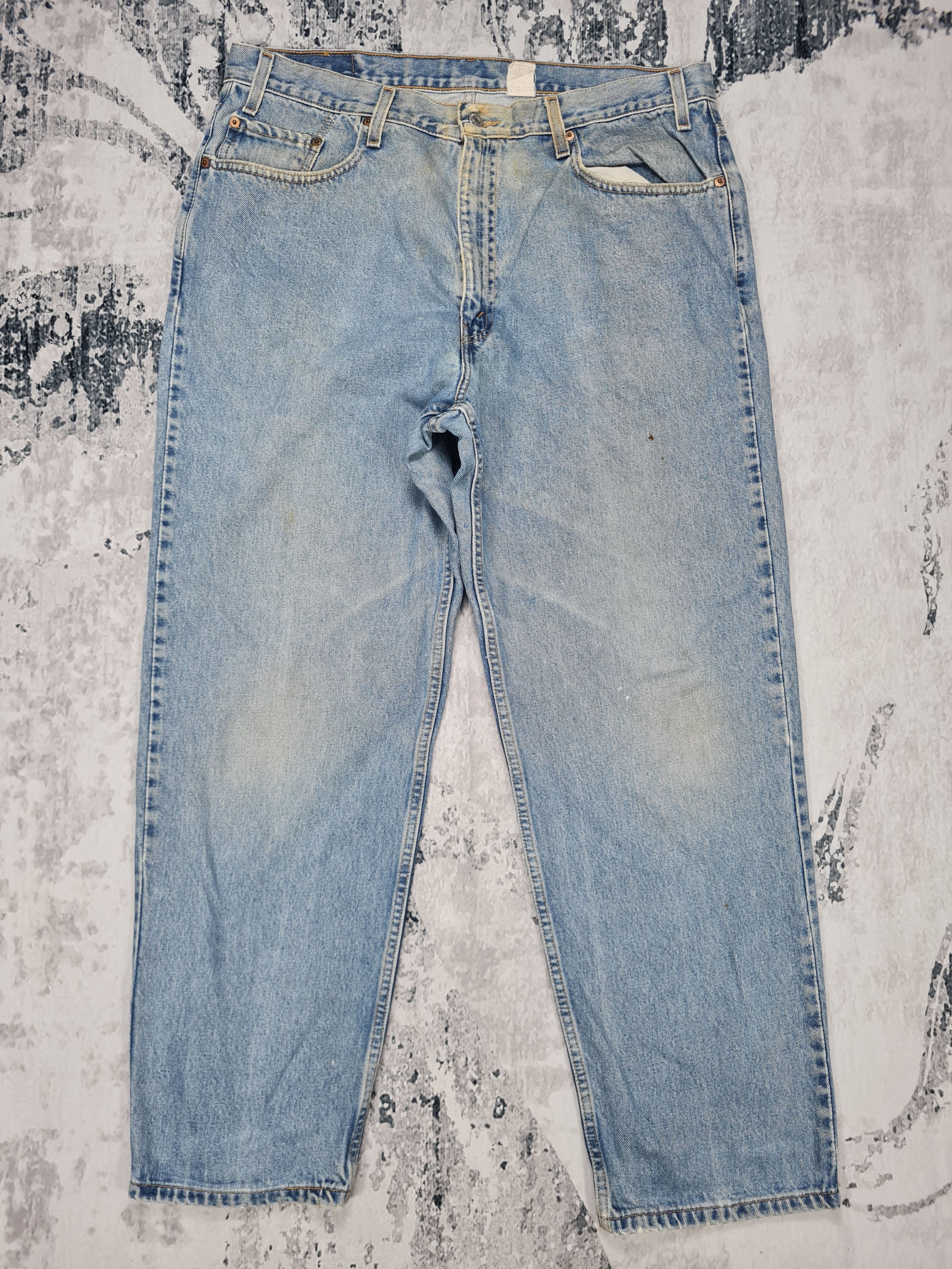 Levi's Vintage Clothing Vintage LEVIS 550 Faded Distressed Rusty 38X30 Jeans L0208 Size US 38 / EU 54 - 1 Thumbnail