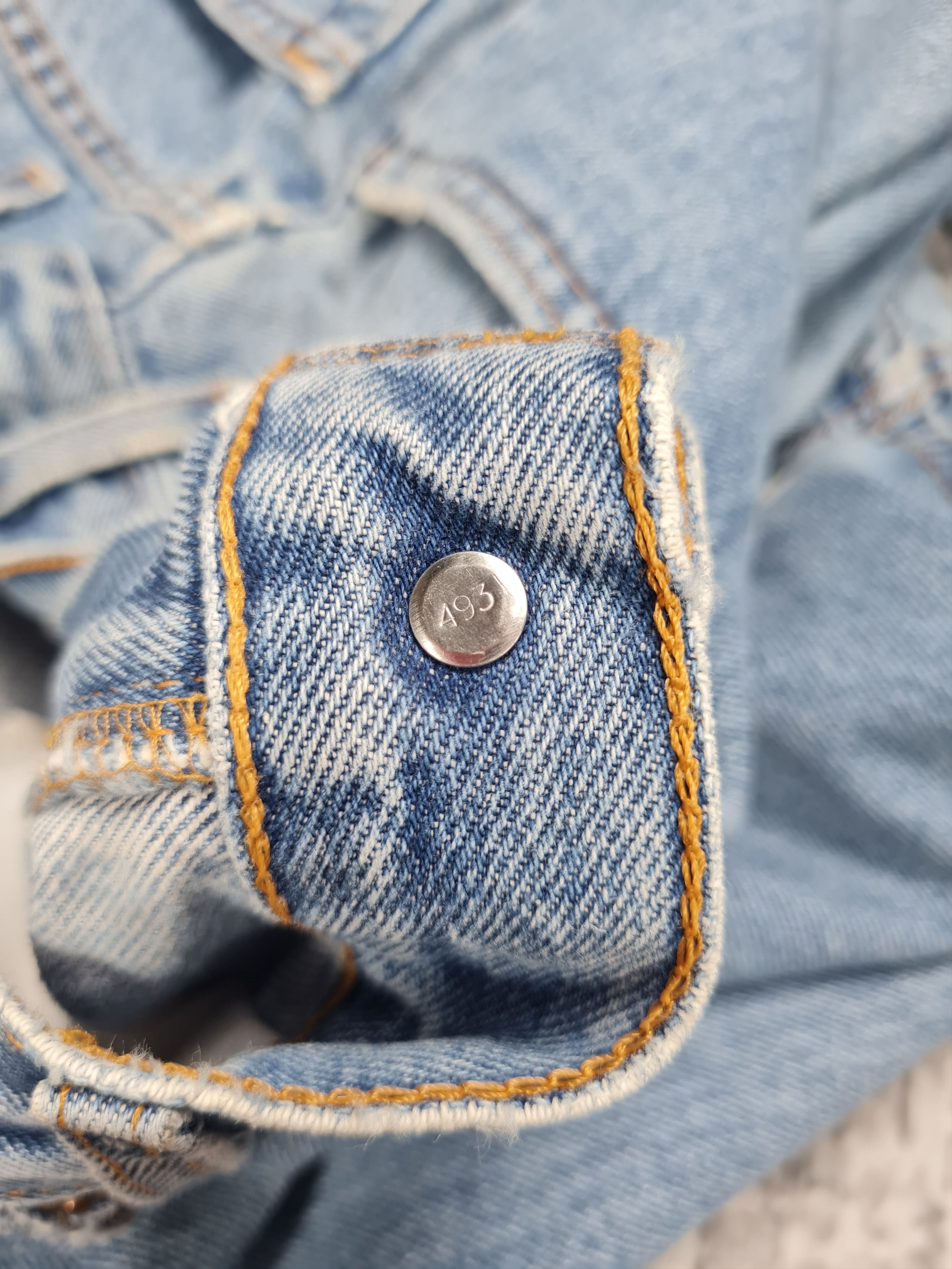 Levi's Vtg LEVIS 550 Medium Wash Distressed Size 36X35 Jeans L0243 Size US 36 / EU 52 - 8 Thumbnail